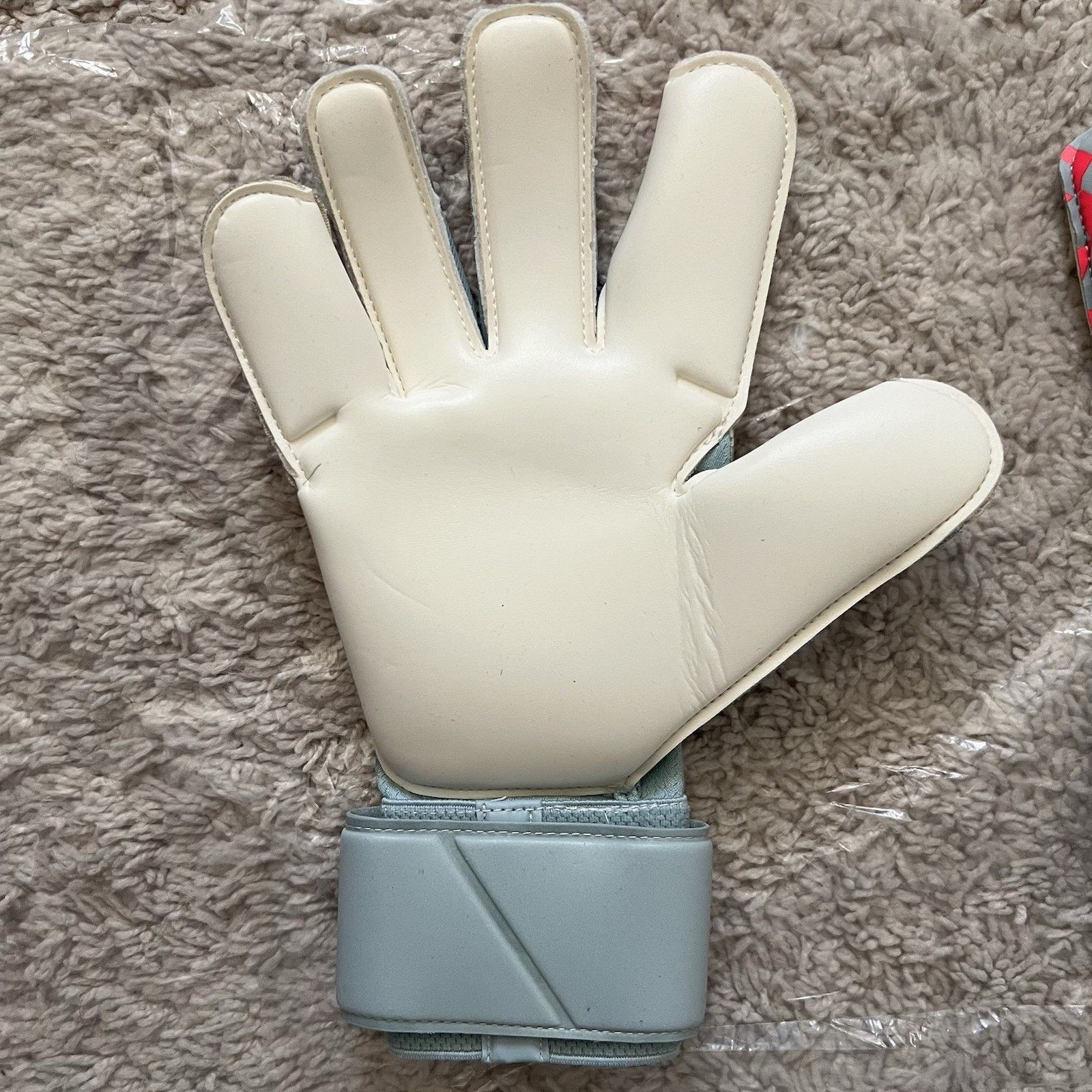 Nike Nike GK Grip3 Goalkeeper Soccer Gloves Ocean Cube Pink Blast Size ONE SIZE - 6 Thumbnail