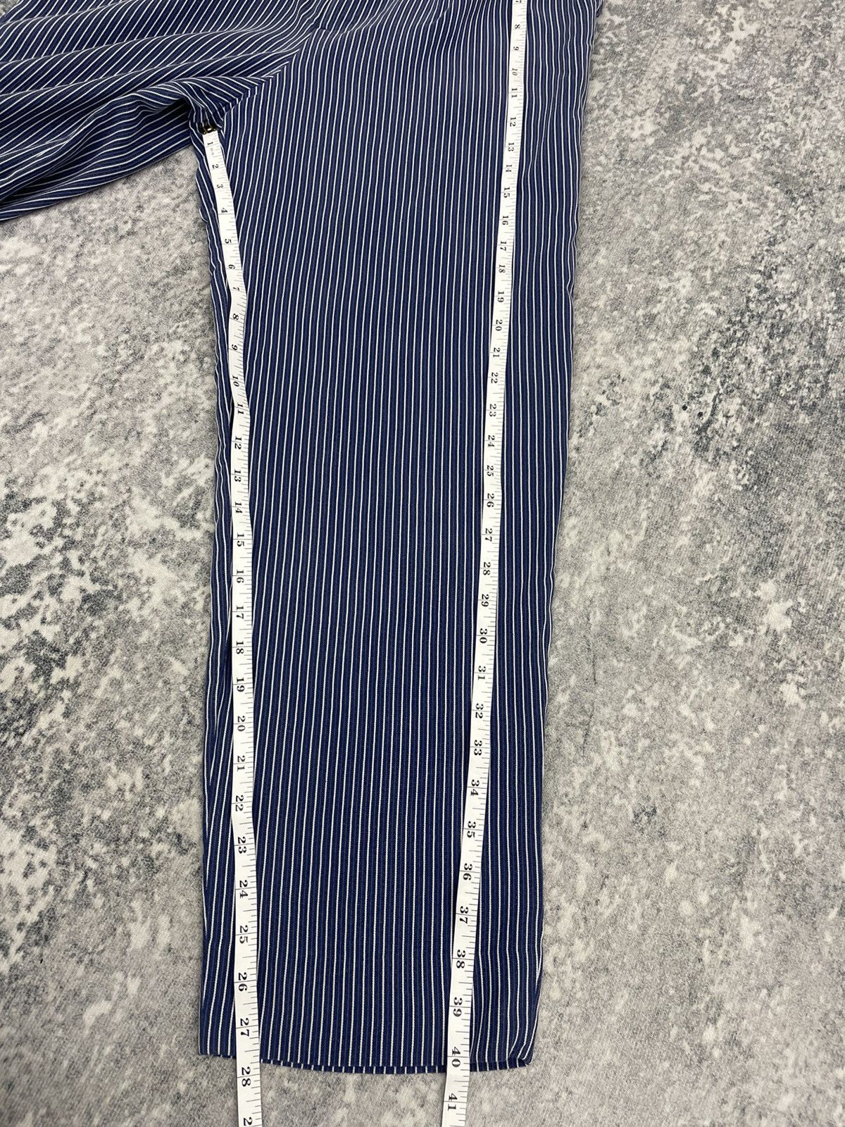 Burberry Vintage Burberry London Pinstripe Trousers Size US 28 / EU 44 - 18 Thumbnail