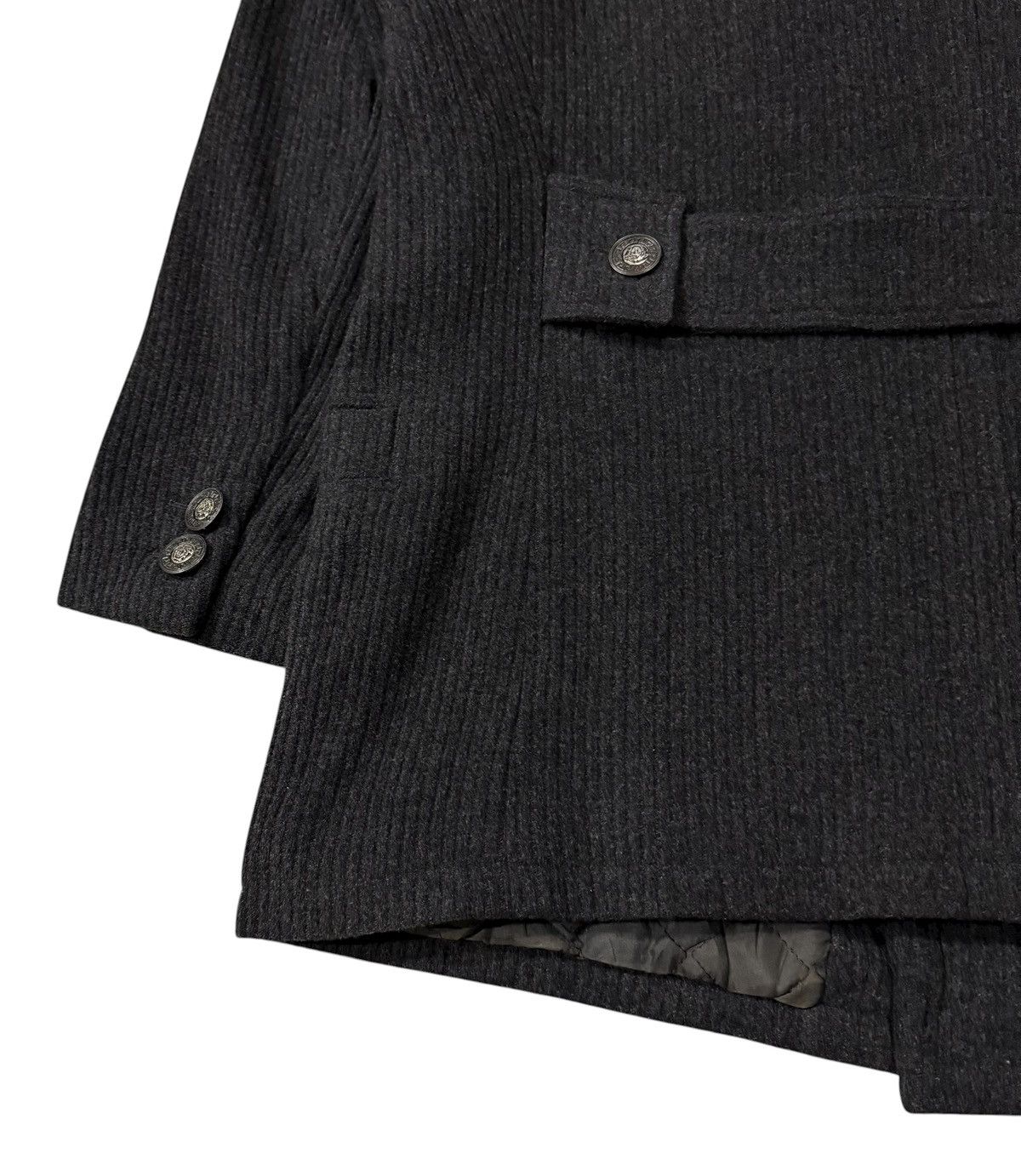 Versace RARE! Vintage Gianni Versace Laine Wool Double Breast Jacket Size US L / EU 52-54 / 3 - 15 Thumbnail