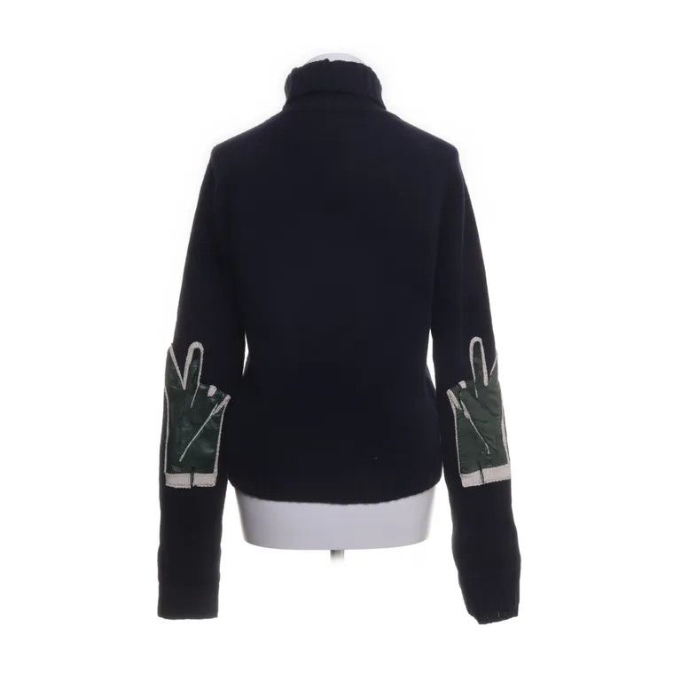 Raf Simons S/S23 Stitched Peace Sign Gloves Wool Turtleneck Shirt Size US M / EU 48-50 / 2 - 1 Thumbnail