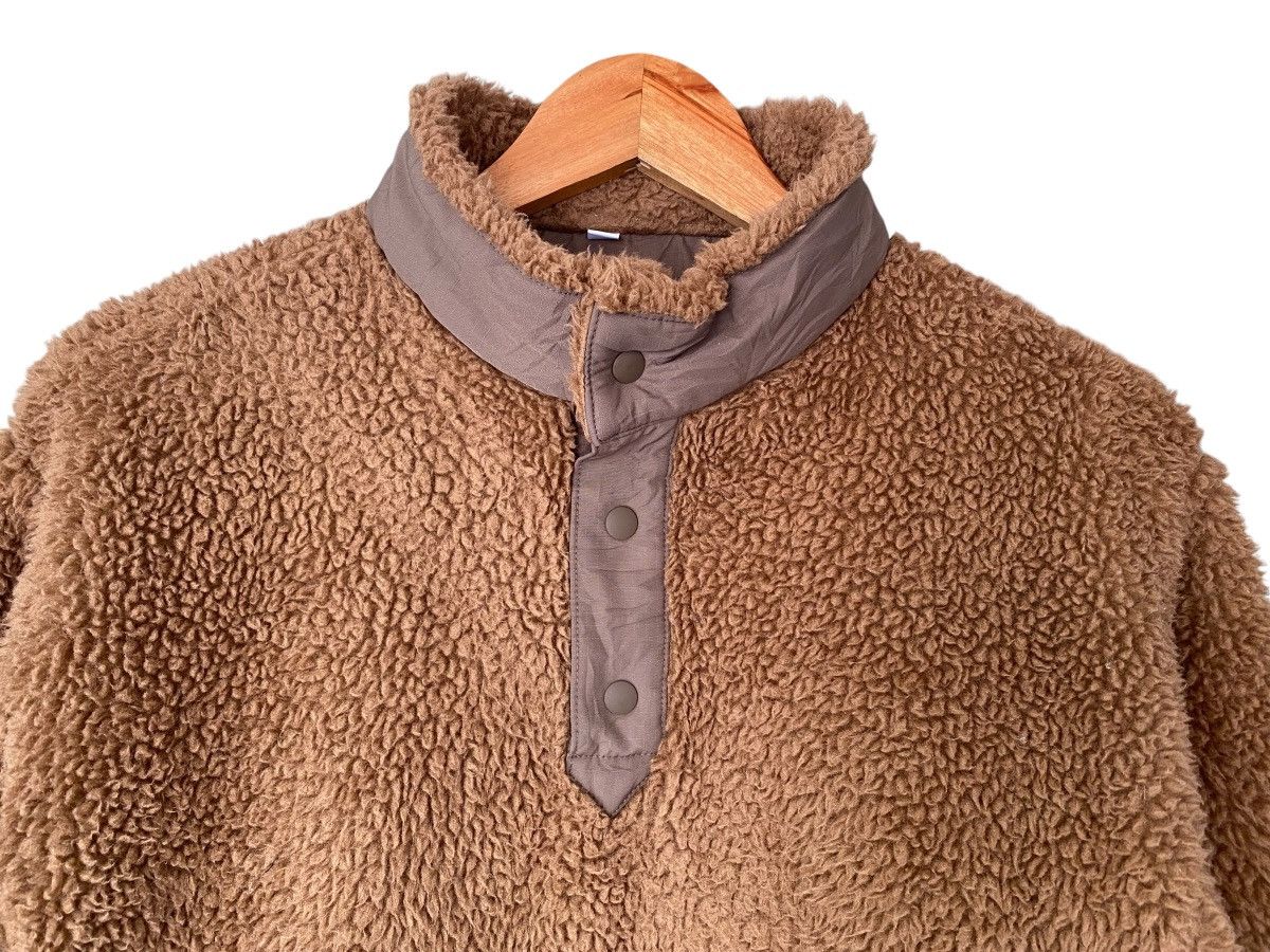 Uniqlo × White Mountaineering UNIQLO x WHITE MOUNTAINEERING Sherpa Fleece Pullover Size US M / EU 48-50 / 2 - 7 Thumbnail