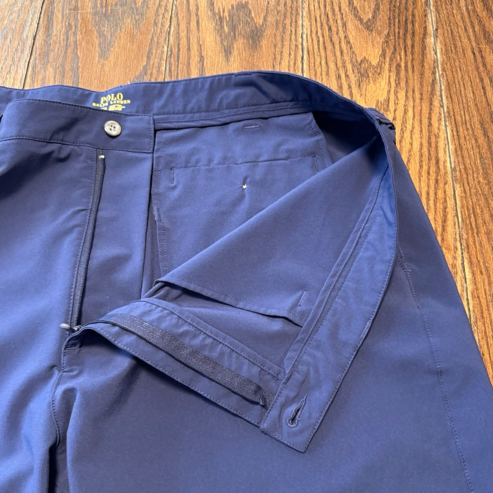 Polo Ralph Lauren Polo Ralph Lauren Golf Chino Shorts Mens Size 40B Blue Stretch Size US L / EU 52-54 / 3 - 4 Thumbnail