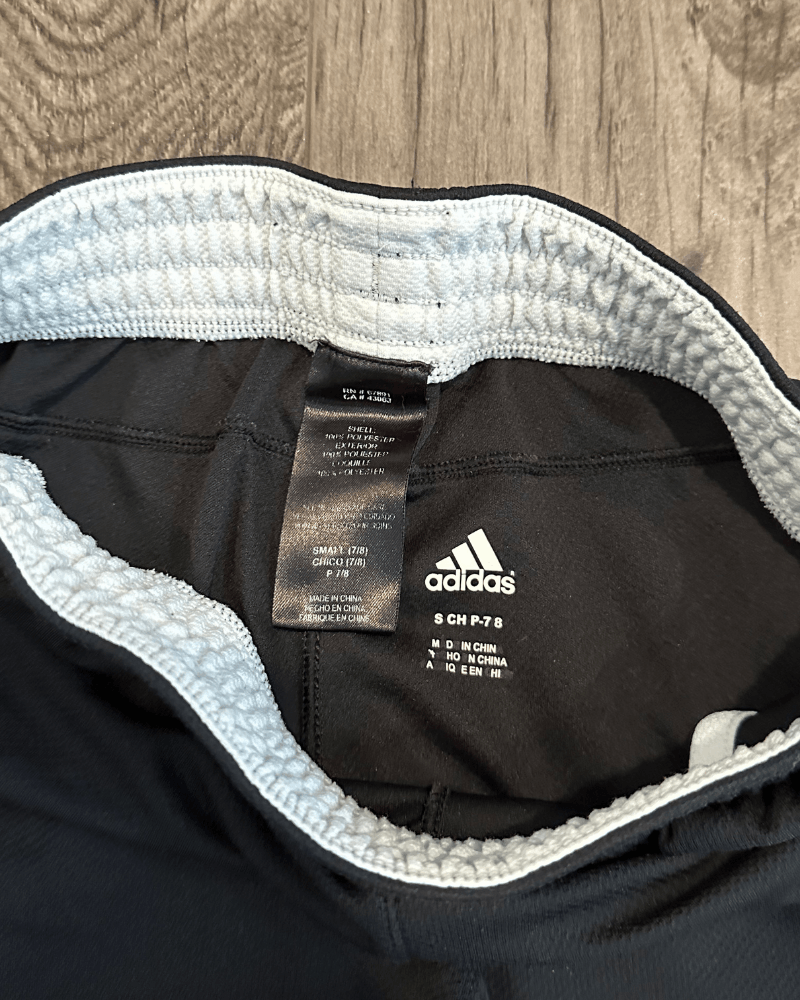 Adidas Adidas Climalite Women's Black Athletic Shorts - Size Small Size 22" - 3 Thumbnail