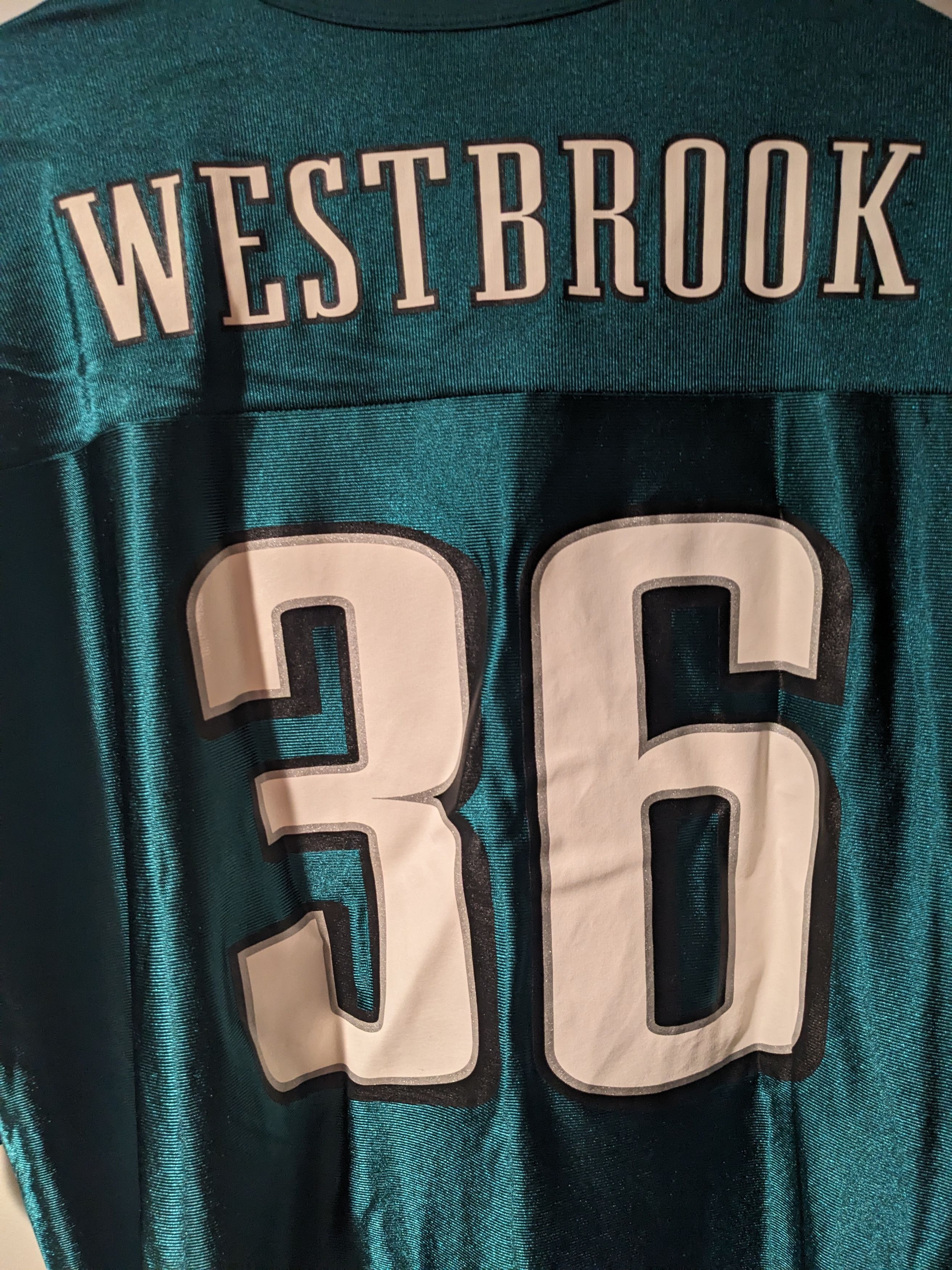 NFL × Vintage Vintage Philadelphia Eagles Westbrook NFL Football Jersey Size US XXL / EU 58 / 5 - 2 Thumbnail