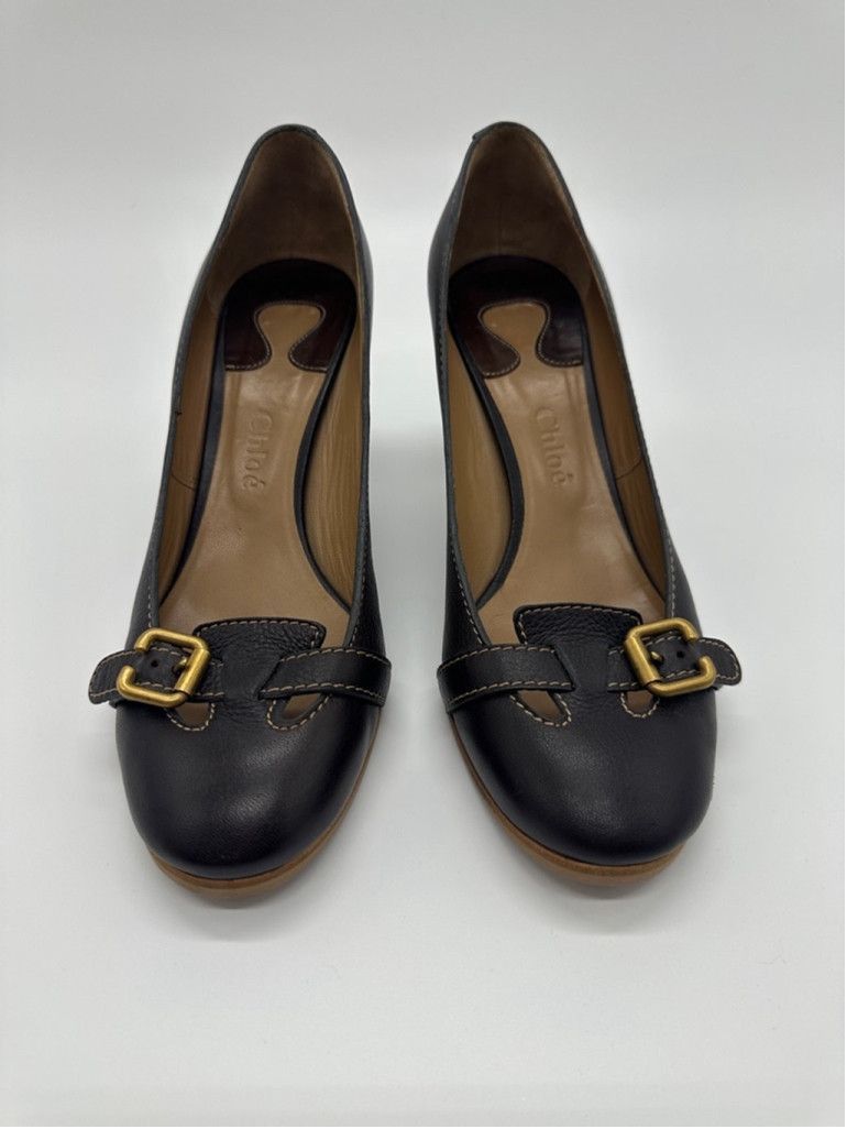 Chloe Chloé Leather Heels Size 40 (US 10) Size US 10 / IT 40 - 2 Thumbnail