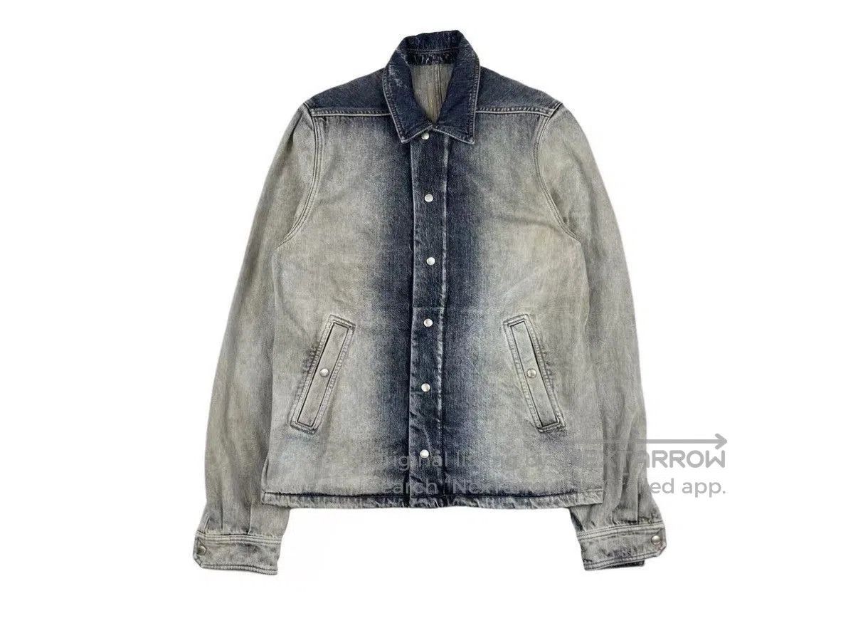 Rick Owens Blue Denim Jacket . Size US S / EU 44-46 / 1 - 1 Thumbnail