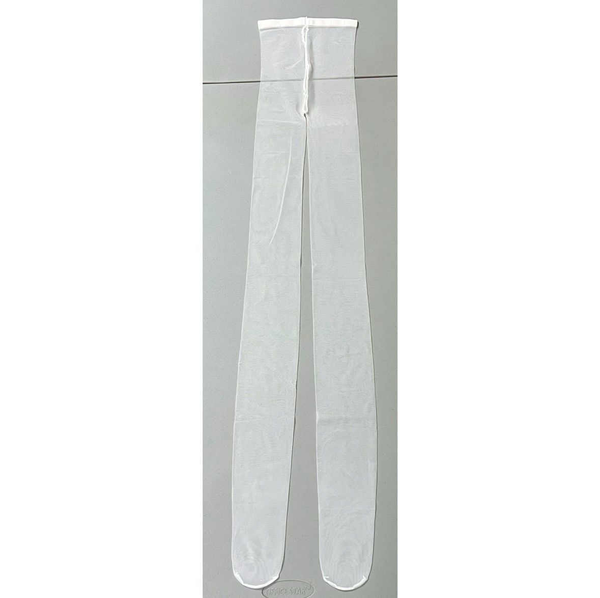Vintage White Invisible Tights Stockings Pantyhose Hosiery Size S 🤍 Size ONE SIZE - 1 Thumbnail