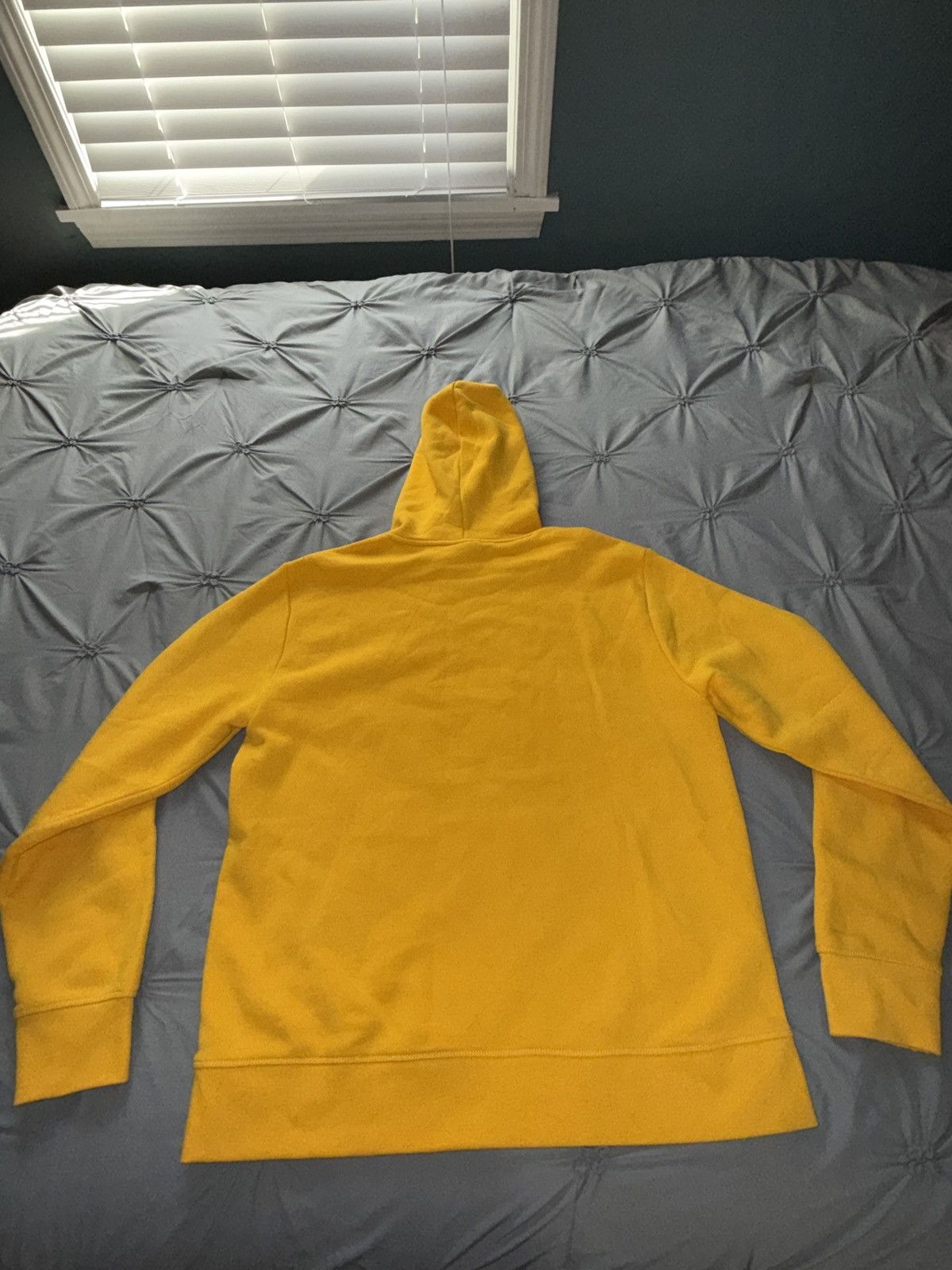 Reebok Yellow Reebok Hoodie Size US L / EU 52-54 / 3 - 3 Thumbnail