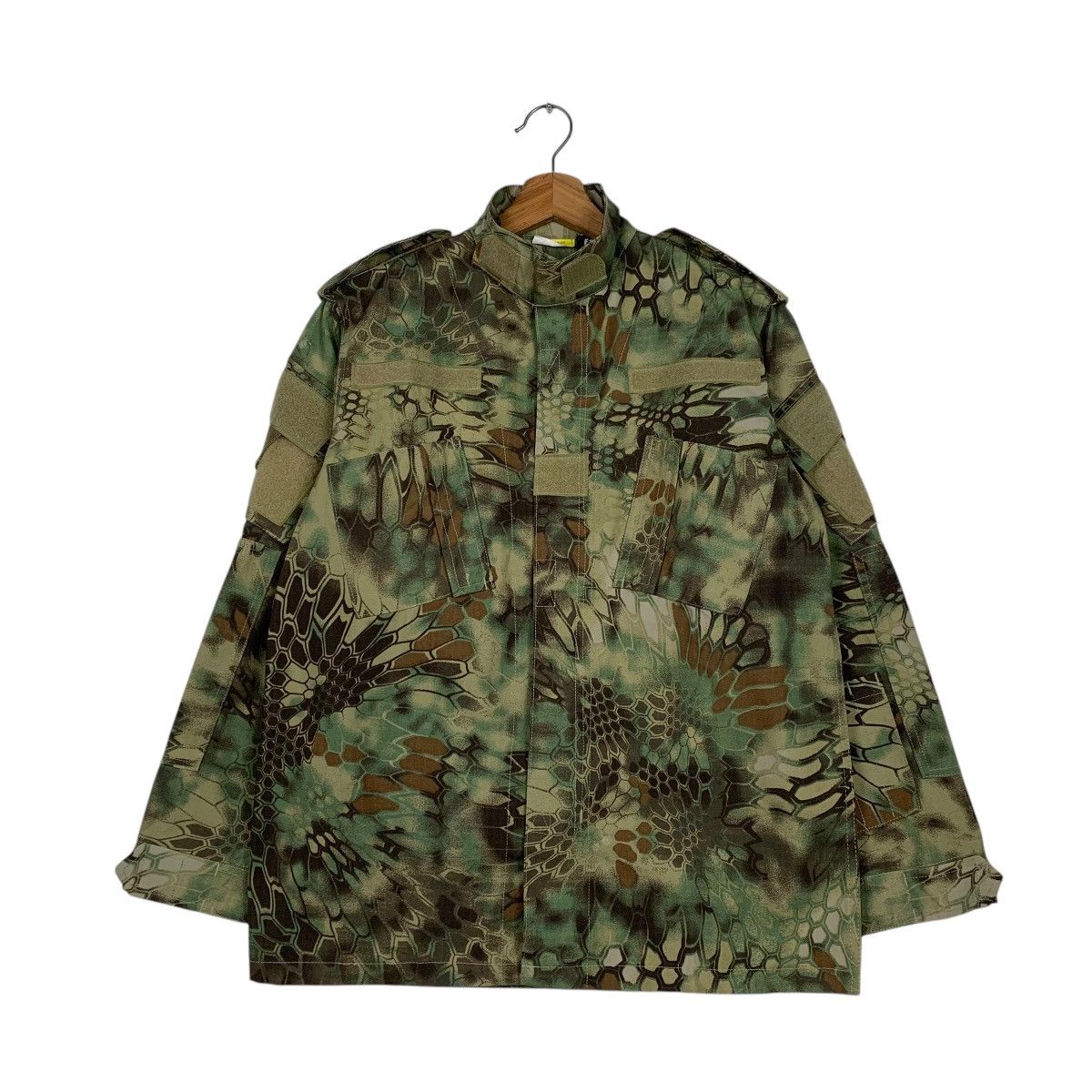 Japanese Brand Japanese Brand Eagle Force Camouflage Army Combat Jacket Size US S / EU 44-46 / 1 - 1 Thumbnail