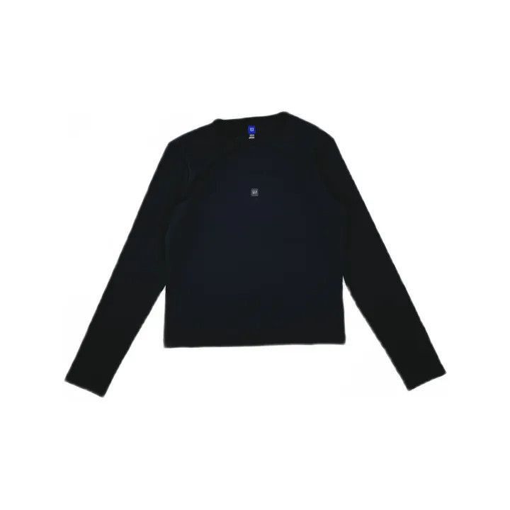 Balenciaga YEEZY x Gap x Balenciaga Black Long Sleeve Top 0079-2507 Size M / US 6-8 / IT 42-44 - 2 Thumbnail