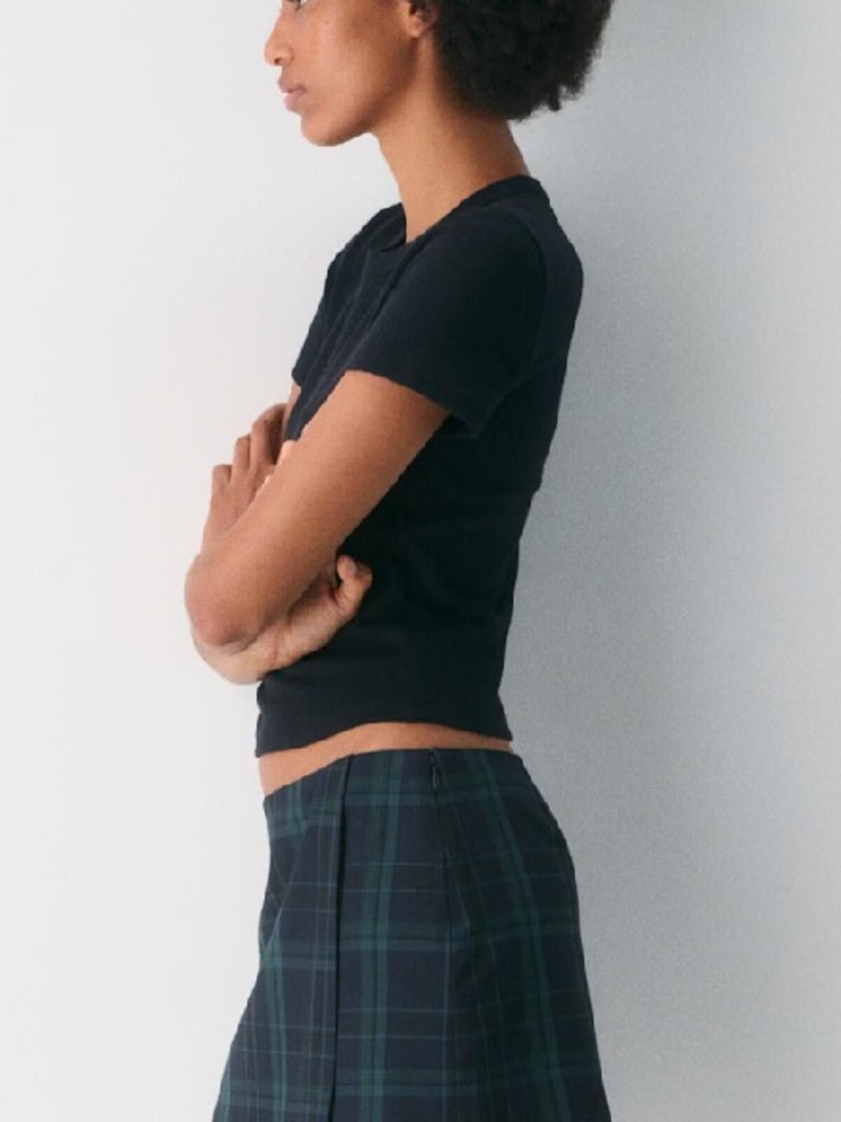 Other Sunday Best / BestHug Little Ribbed T-Shirt / Black Size S / US 4 / IT 40 - 5 Thumbnail