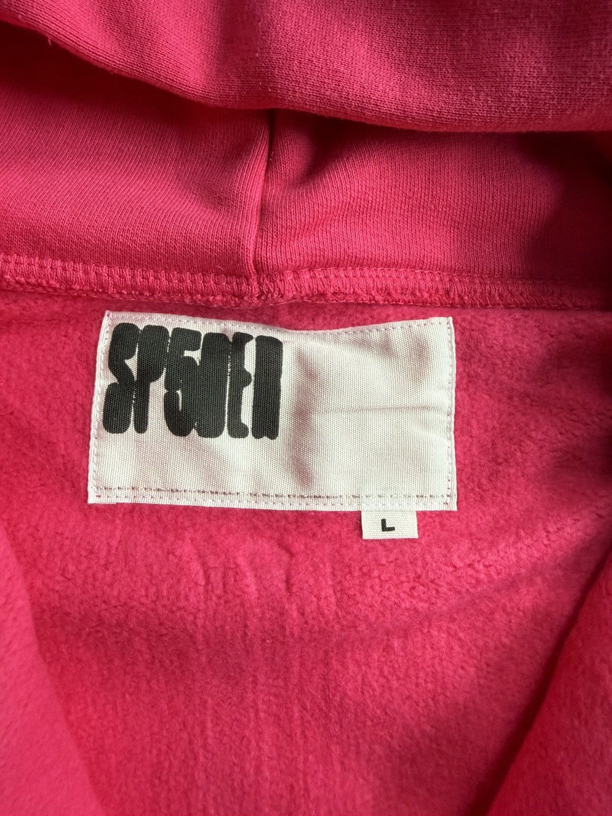 Sp5der Sp5der Pink Beluga Zip Up Hoodie Size US L / EU 52-54 / 3 - 3 Thumbnail
