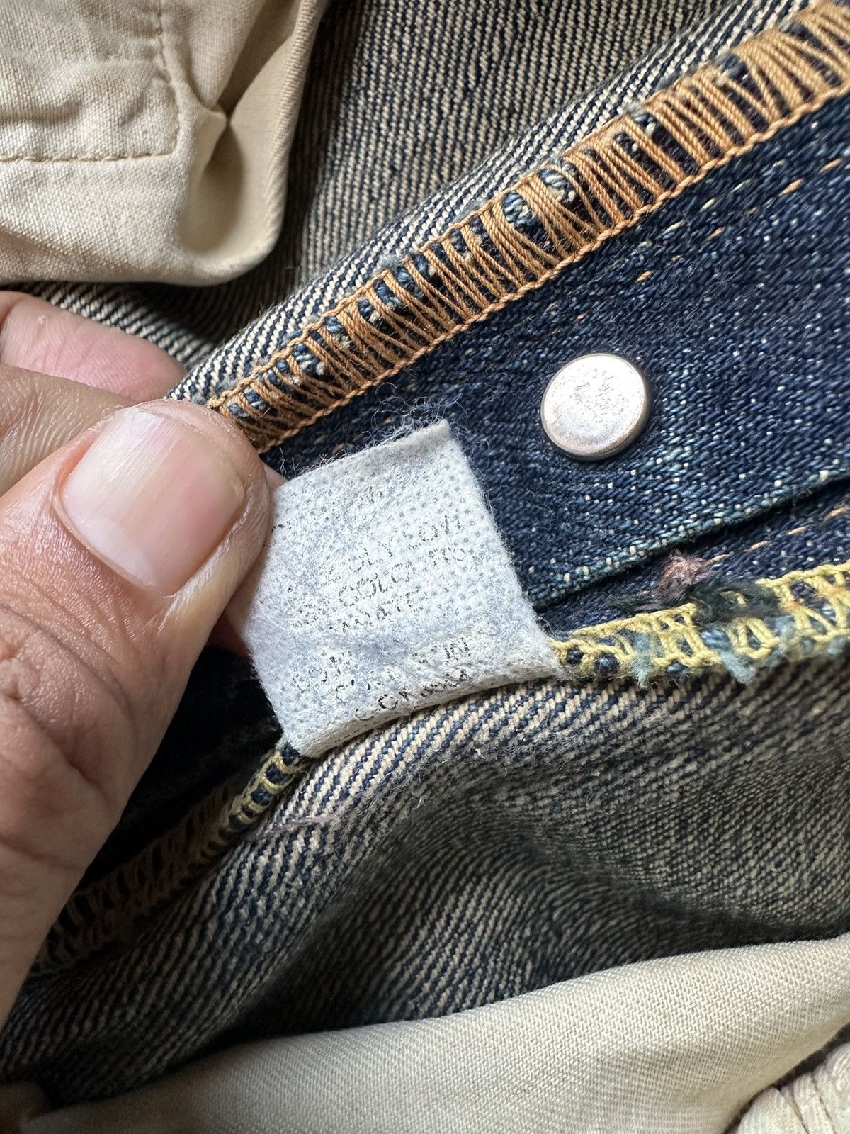 Vintage Smith’s Worn Distressed Rare Denim D141
