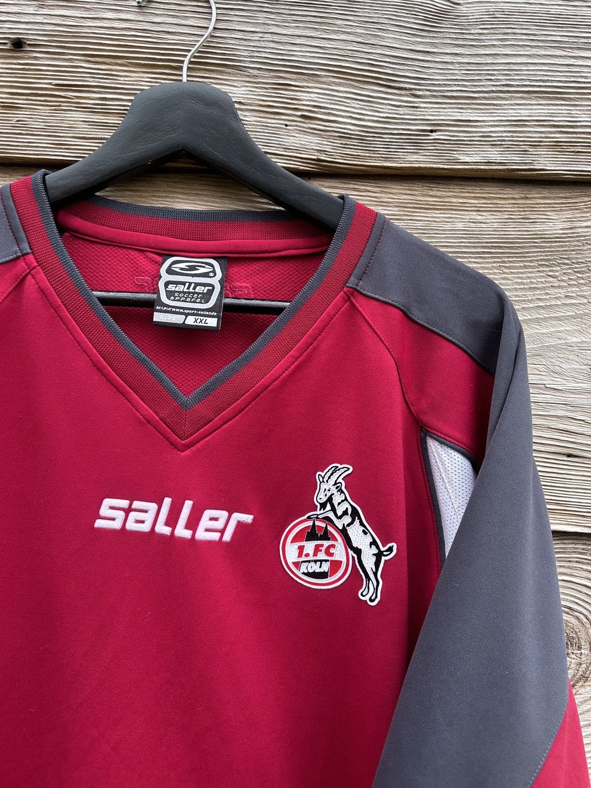 Vintage 00s Vintage Saller 1.FC Koln 2003/04 Training Jersey Size US XXL / EU 58 / 5 - 2 Thumbnail