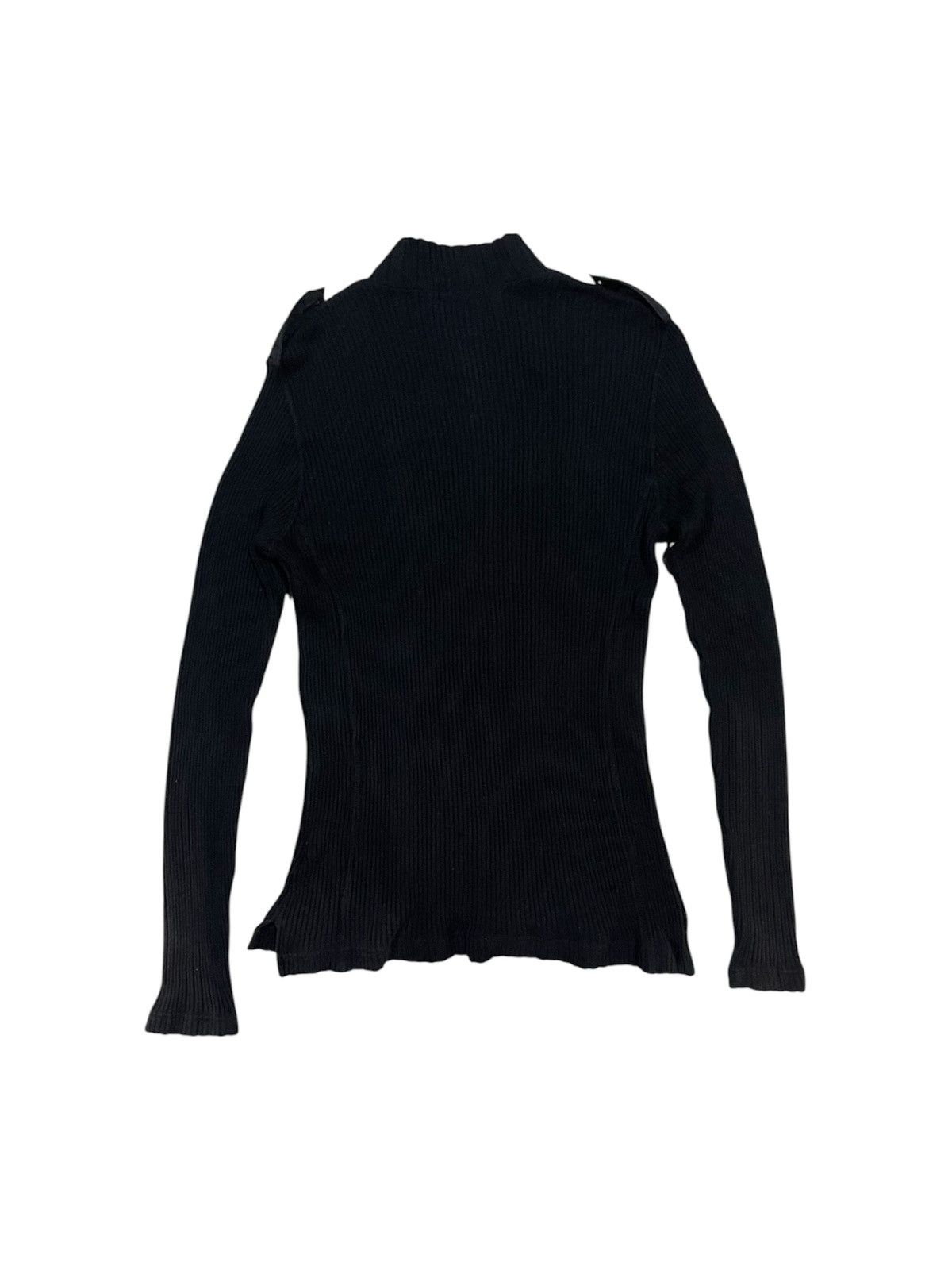 Tete Homme 90s TETE HOMME BY ISSEY MIYAKE HALF BUTTON KNITWEAR Size US M / EU 48-50 / 2 - 2 Thumbnail