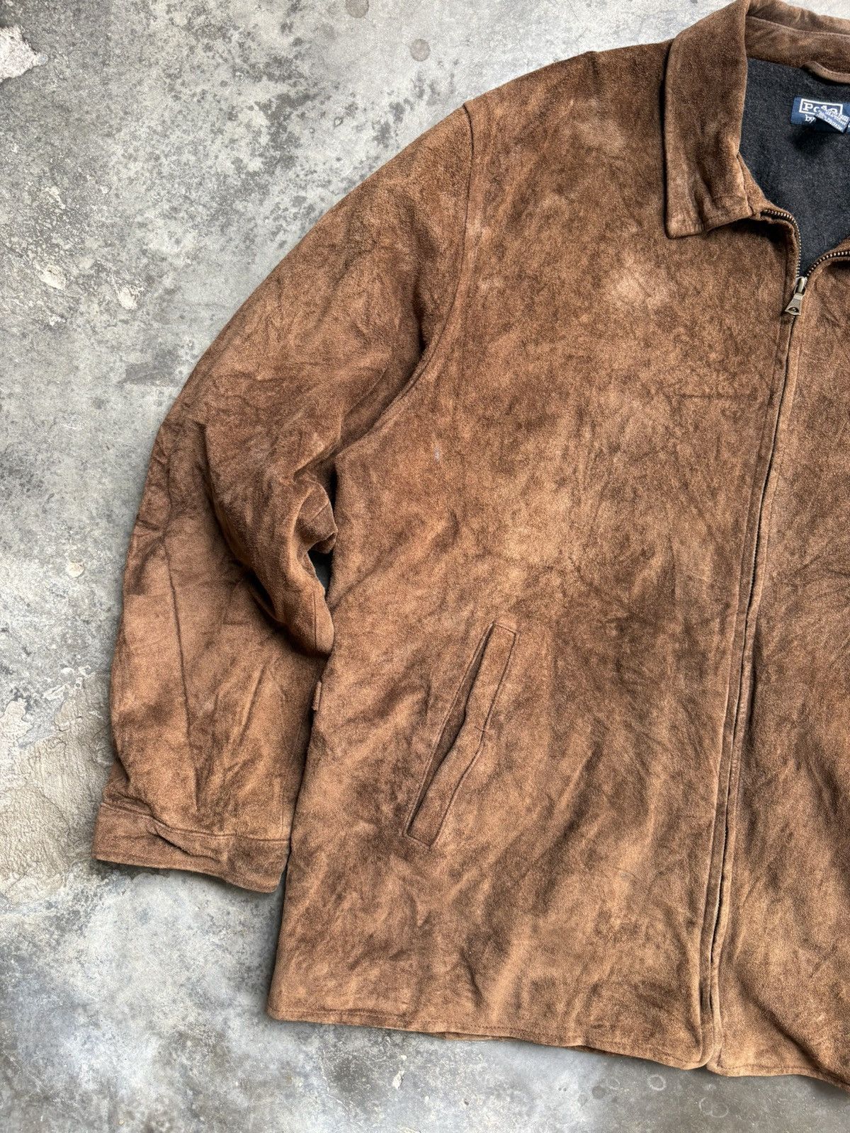 Polo Ralph Lauren Polo ralph lauren leather suede jacket Size US XL / EU 56 / 4 - 4 Thumbnail
