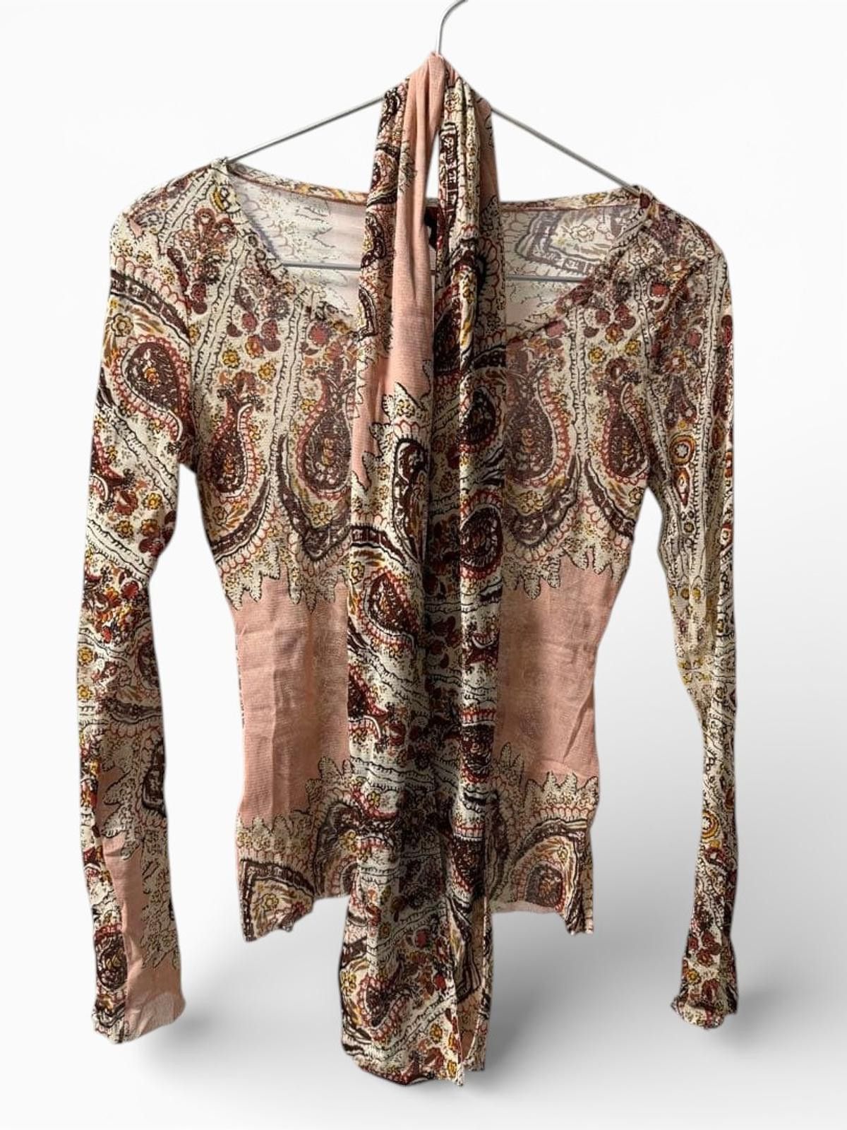 Jean Paul Gaultier Jean Paul Gaultier - Women's Long Sleeve mesh Top Size M / US 6-8 / IT 42-44 - 3 Thumbnail