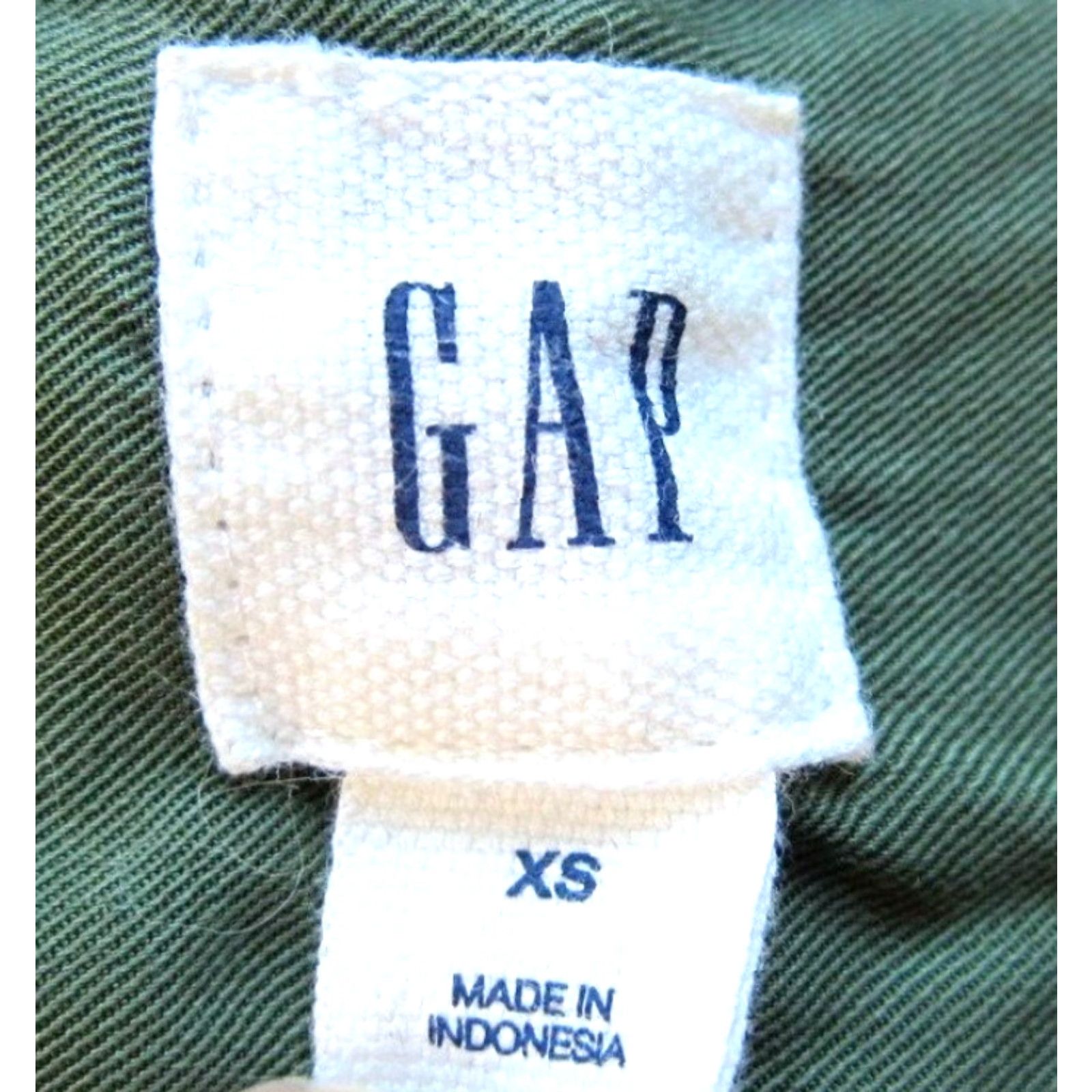 Gap GAP Army Green Long Sleeve One-Piece Jumpsuit XS 100% Rayon Pocket Romper Women Regular Manufacturing Style: Jumpsuit Theme: Army Size XS / US 0-2 / IT 36-38 - 3 Thumbnail
