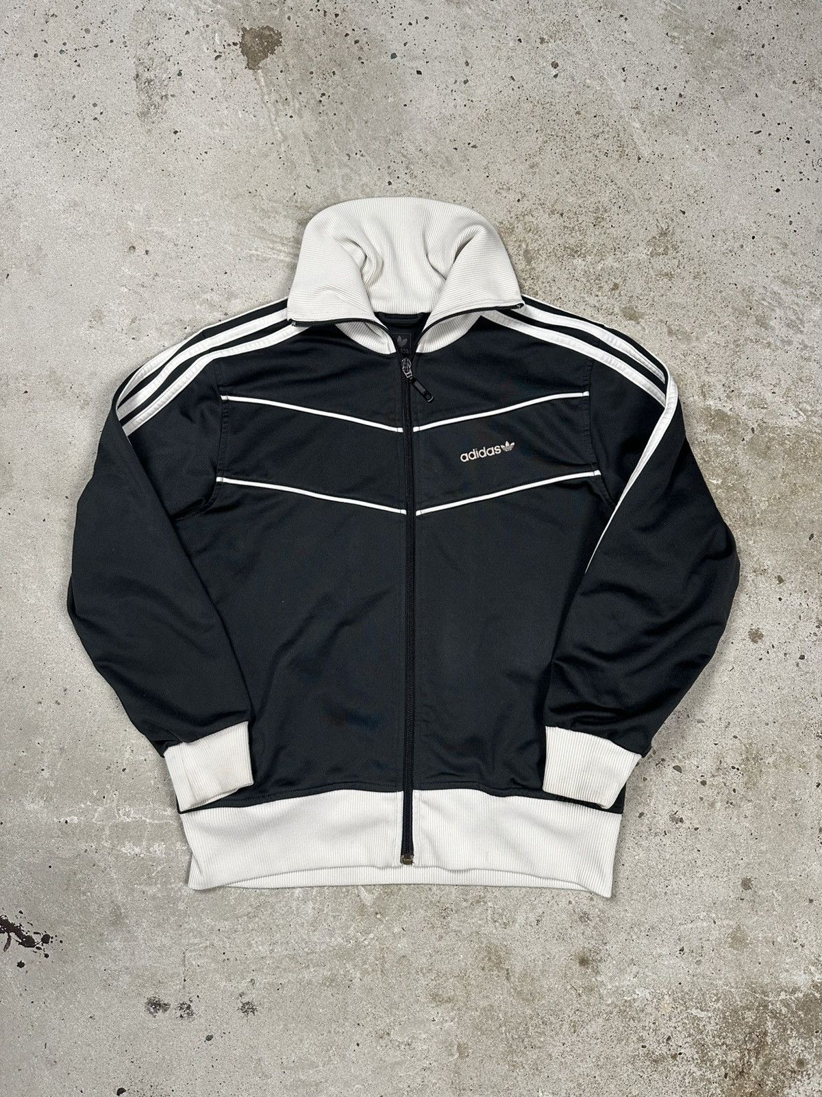 トップス vintage adidas track jacket foodie Y2K 2004 Y2K VINTAGE ADIDAS BLACK TRACKSUIT JACKET SZ S WARM UP
