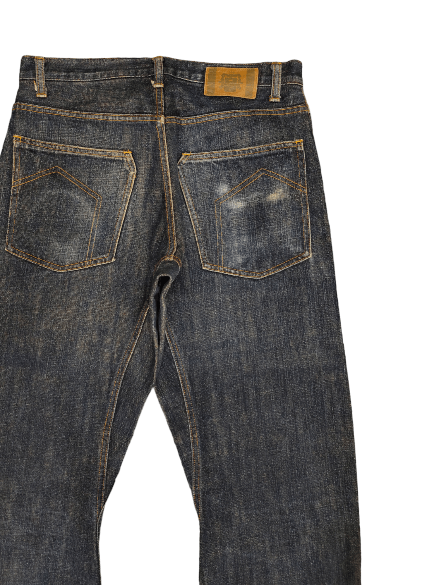 Comme des Garcons × Undercover Wide Leg Jeans Moana Japan Denim Wide Loose Leg Y2k Goa Size US 32 / EU 48 - 12 Thumbnail