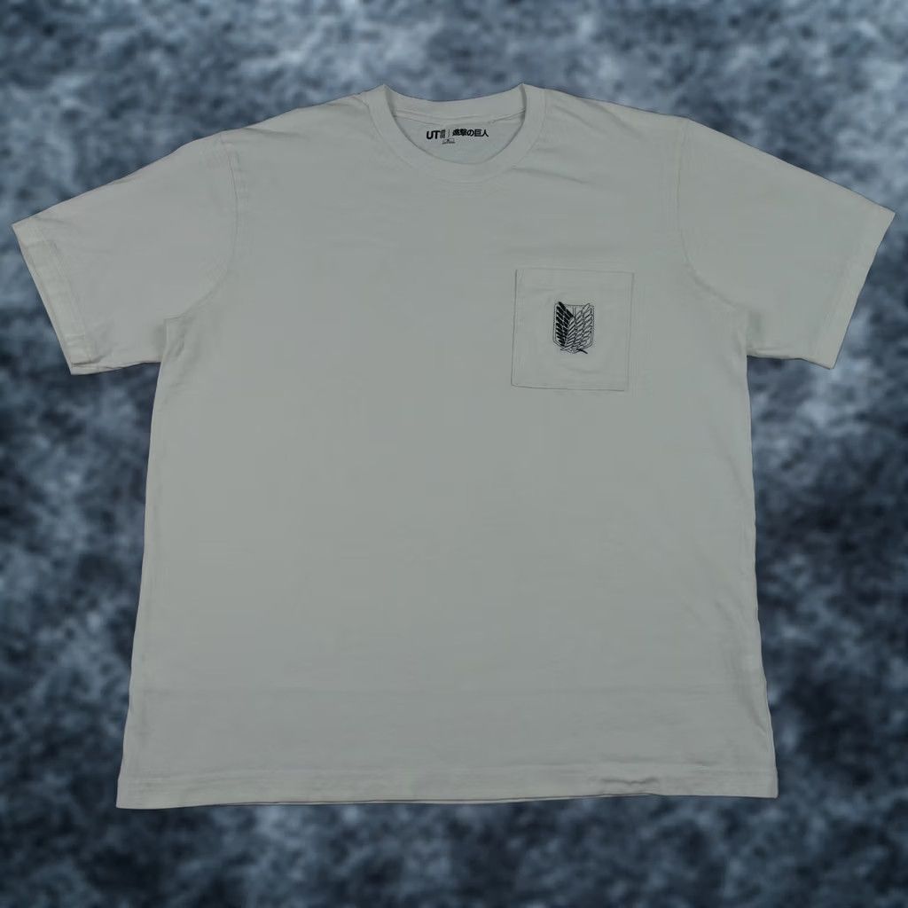 Uniqlo Uniqlo Attack On Titan Shirt Mens XL White Mikasa Graphic Tee Anime Manga Short Sleeve Crew Neck Size US XL / EU 56 / 4 - 1 Thumbnail