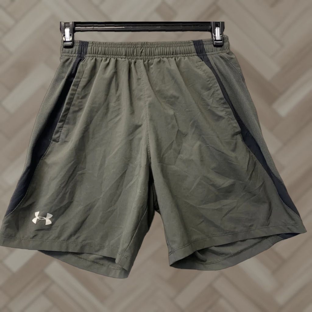 Under Armour Under Armour Shorts Mens medium green Athletic Training Gym Lightweight /96-5 Size US 31 - 1 Thumbnail