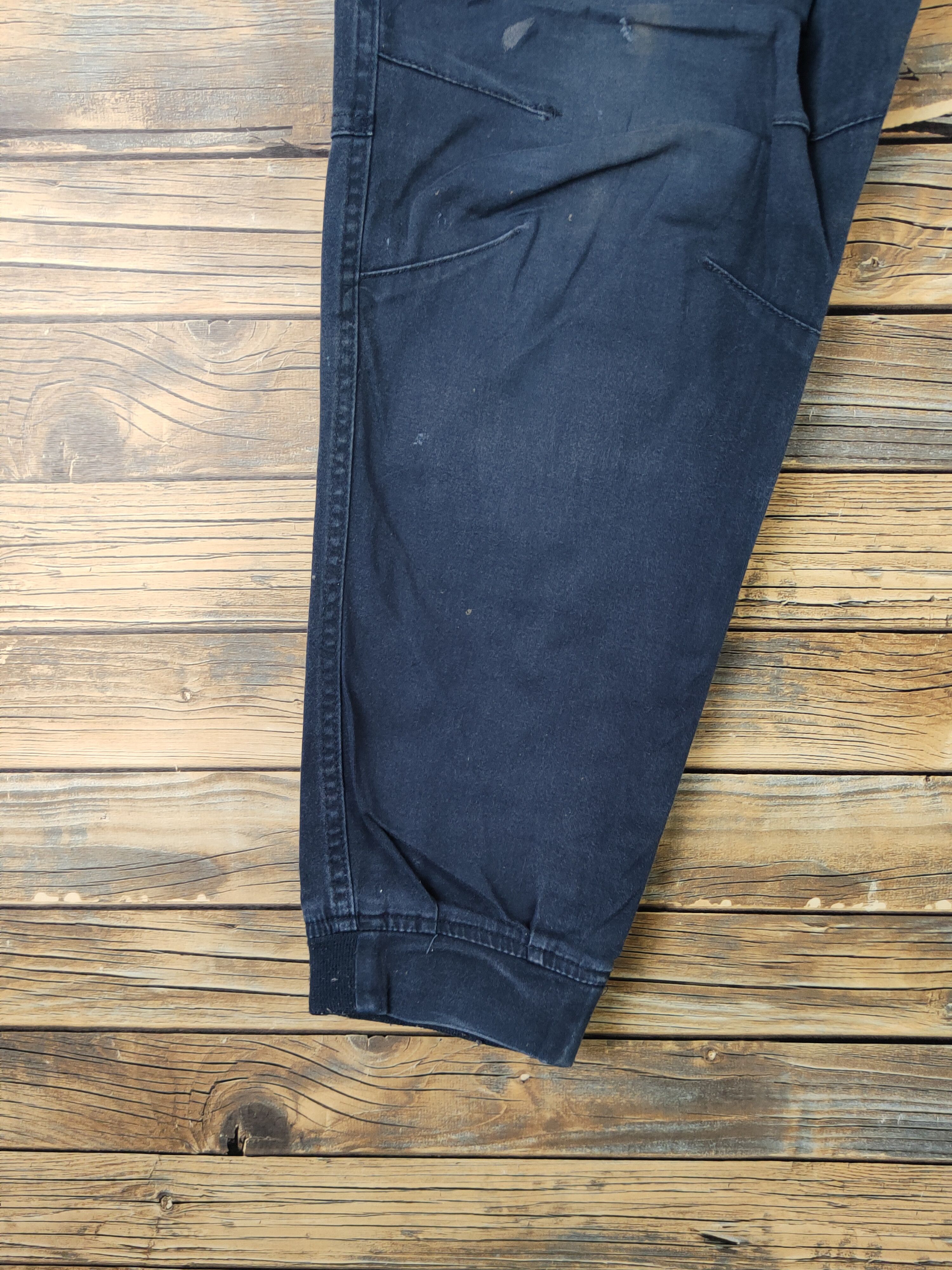 Japanese Brand DL Japanese Brand Navy Multipocket Joggers #2339 Size US 34 / EU 50 - 4 Thumbnail