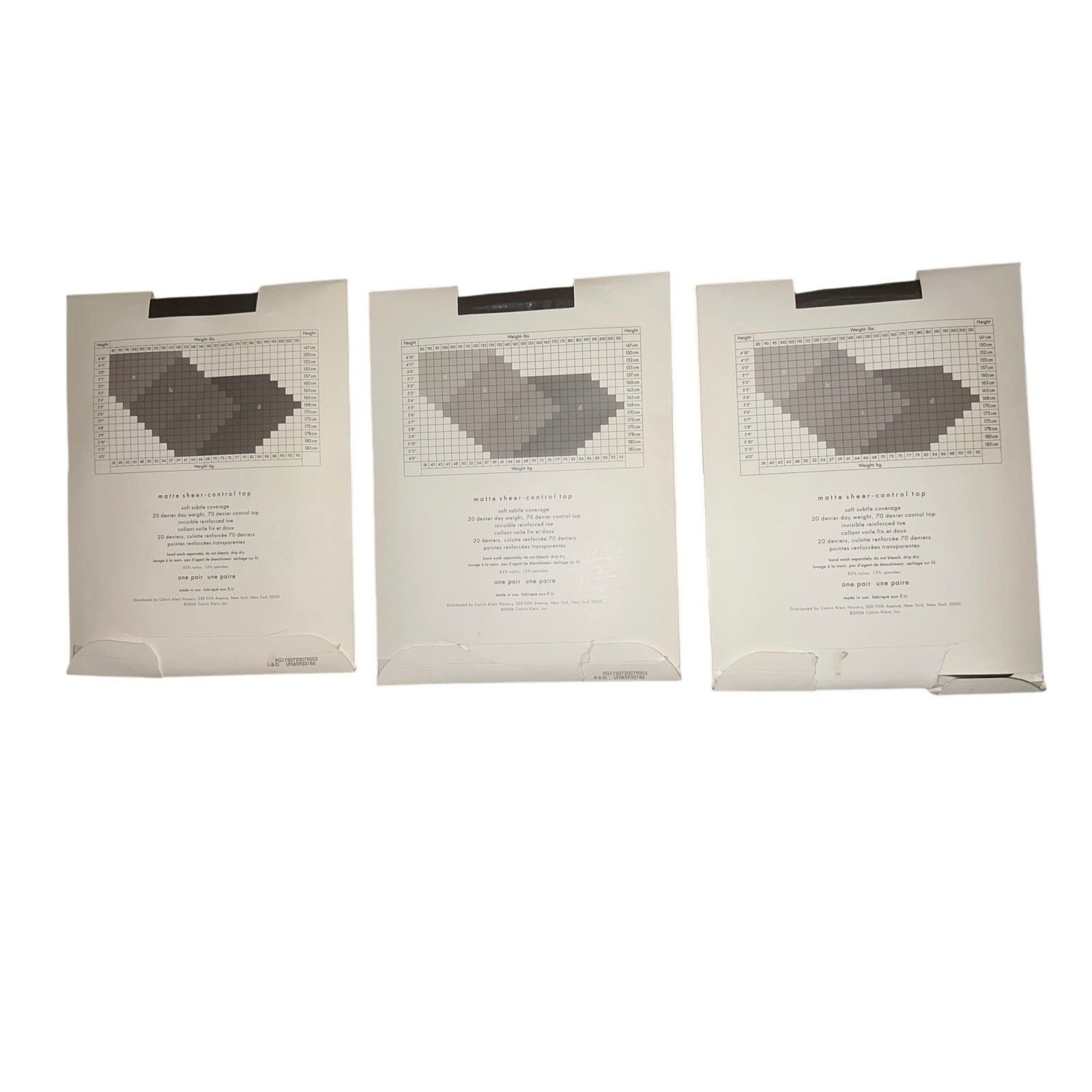 Calvin Klein Calvin Klein Matte Sheer Control Top Size C Color Deep 2 Size ONE SIZE - 3 Thumbnail