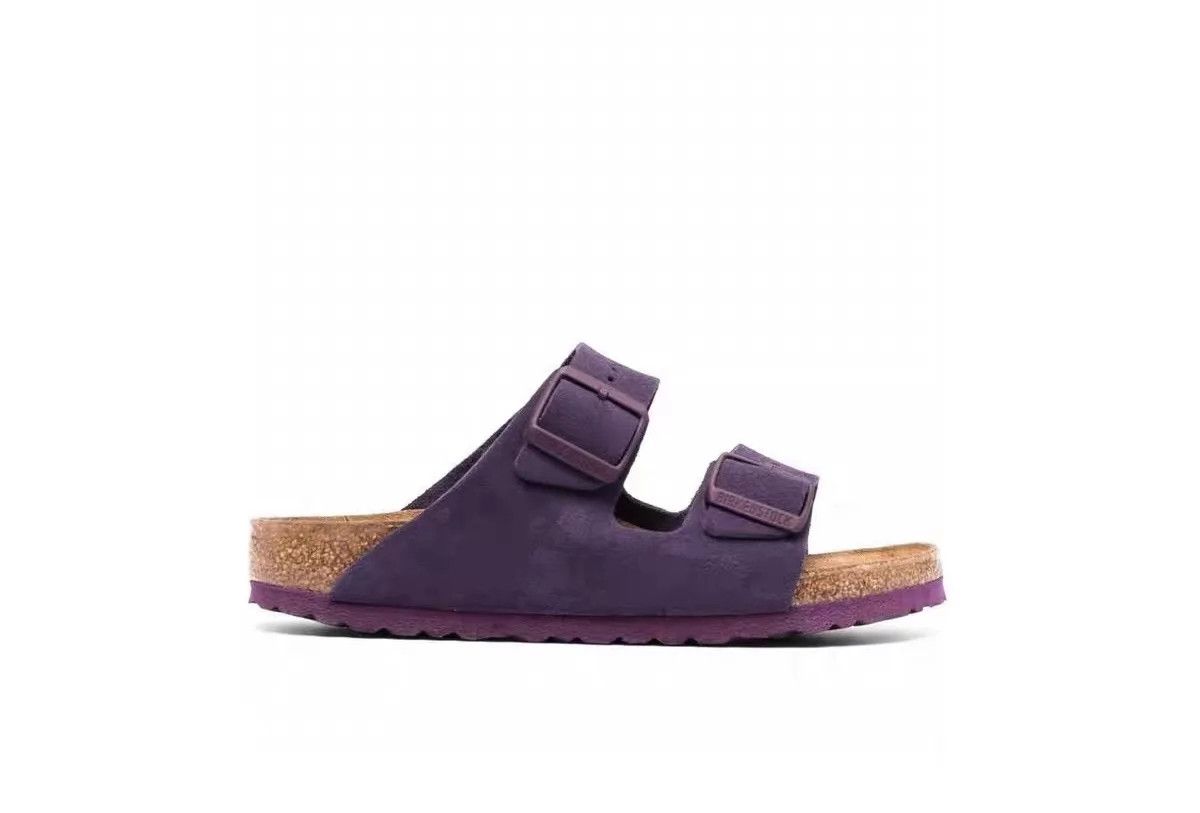 Birkenstock Birkenstock Arizona Purple Blue Suede 42 Limited Box Size US 9 / EU 42 - 2 Thumbnail