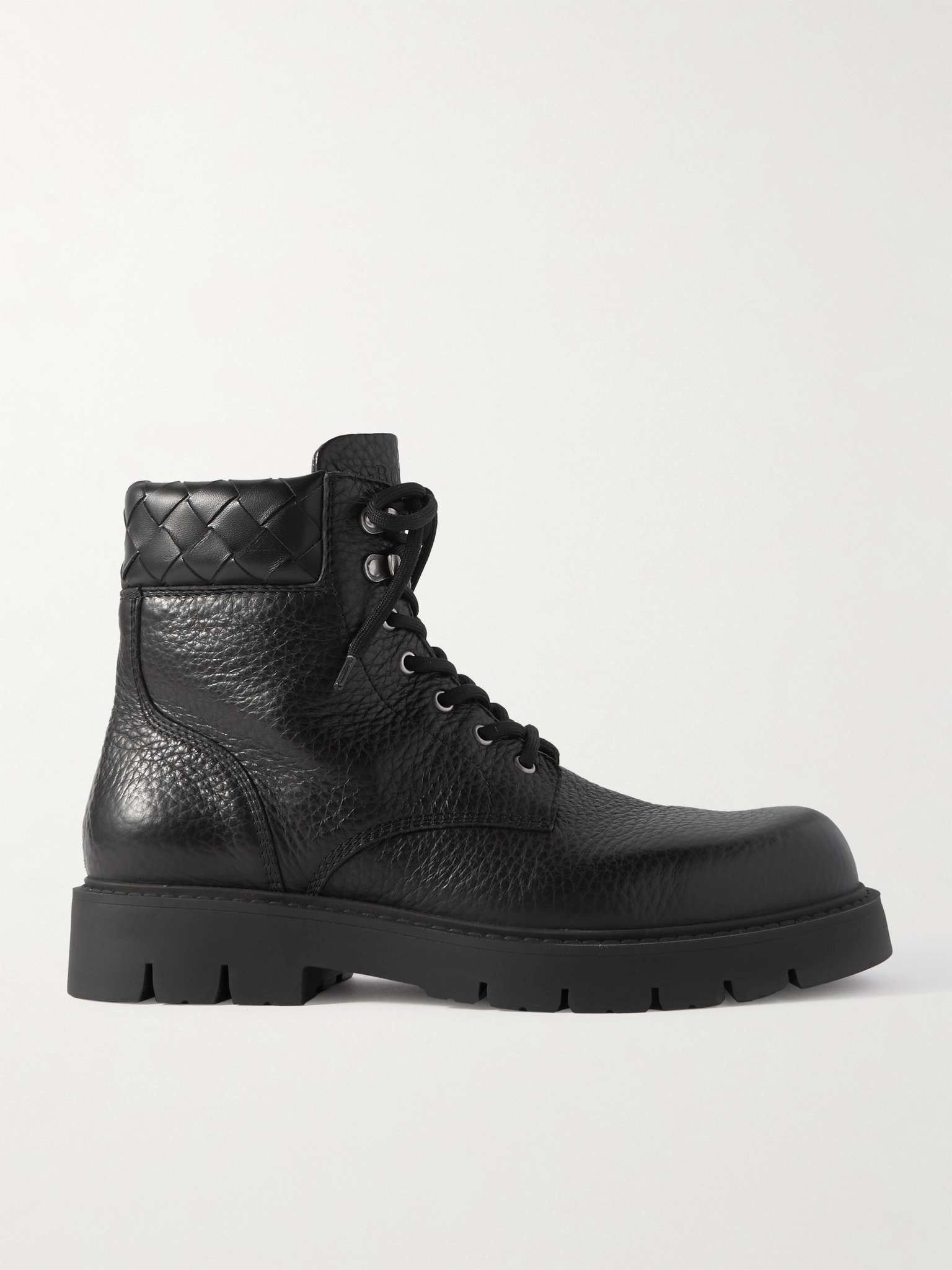 Bottega Veneta Haddock Full-Grain Leather Boots Size US 10 / EU 43 - 1 Thumbnail
