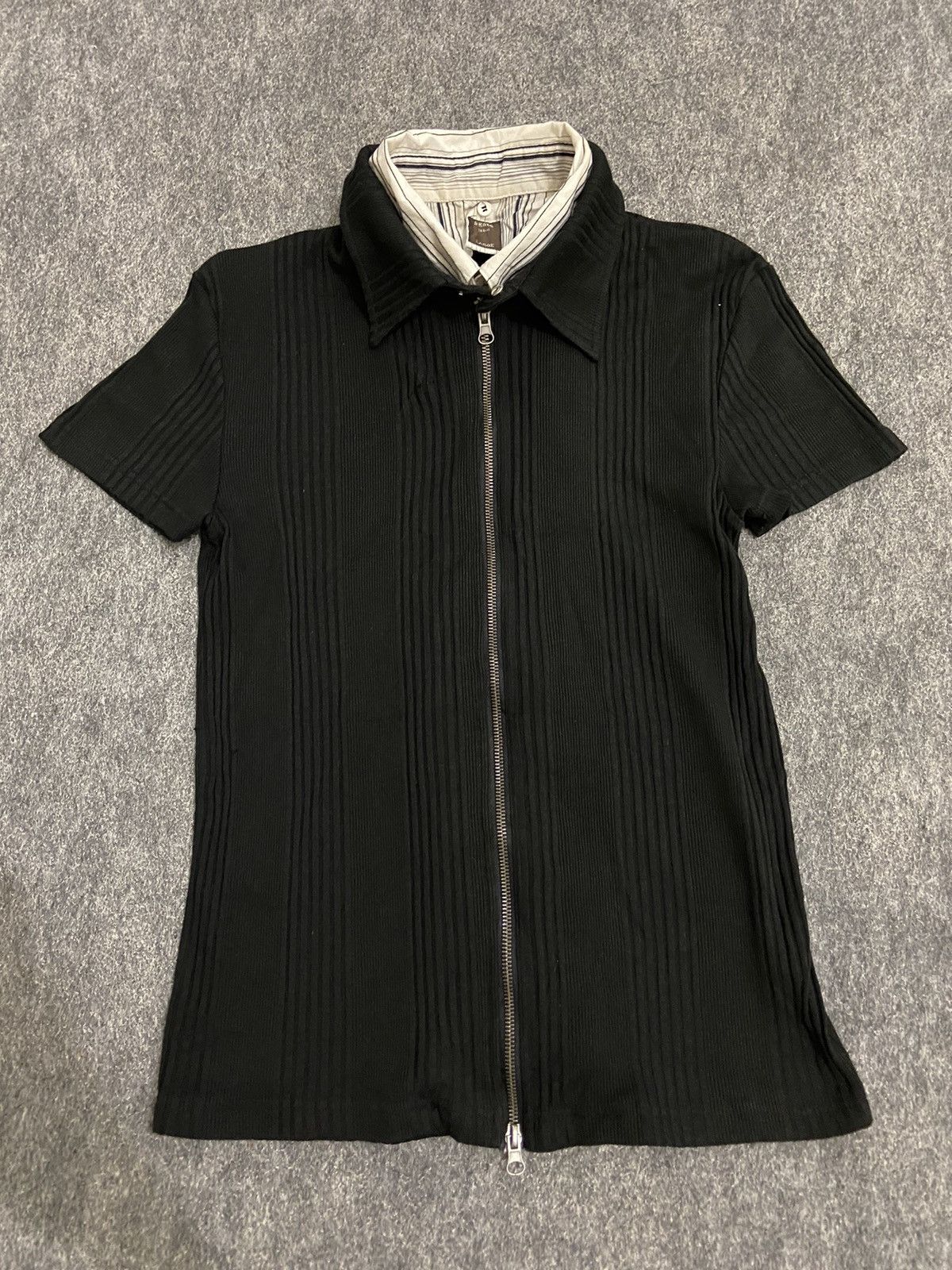 Le Grande Bleu (L.G.B.) agate t-shirt knite waffle shirt ghotic doubel layer Size S / US 4 / IT 40 - 4 Thumbnail