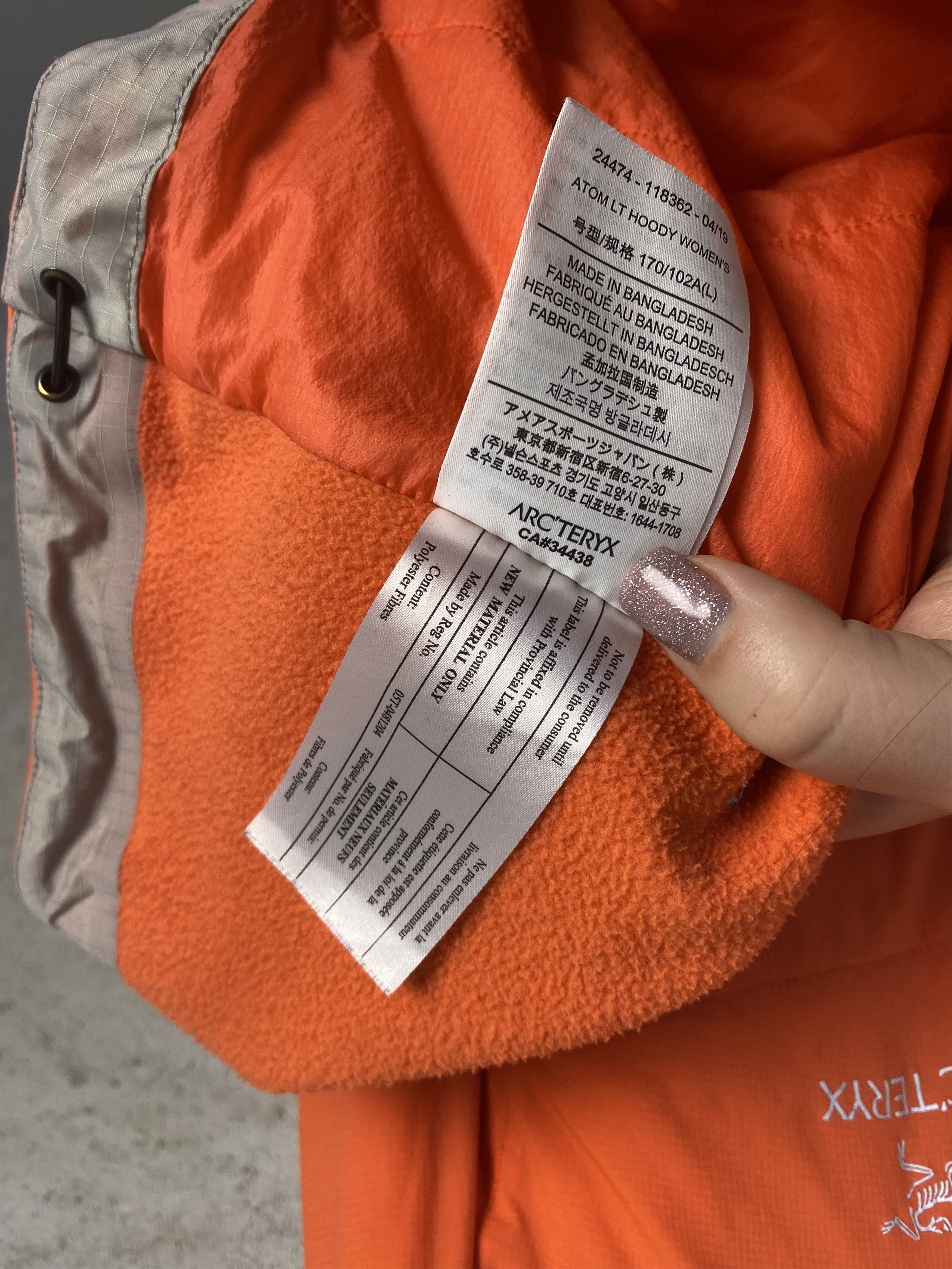 Arc'teryx Arc'teryx Atom LT Hoody Womens jacket gorpcore Size L / US 10 / IT 46 - 7 Thumbnail