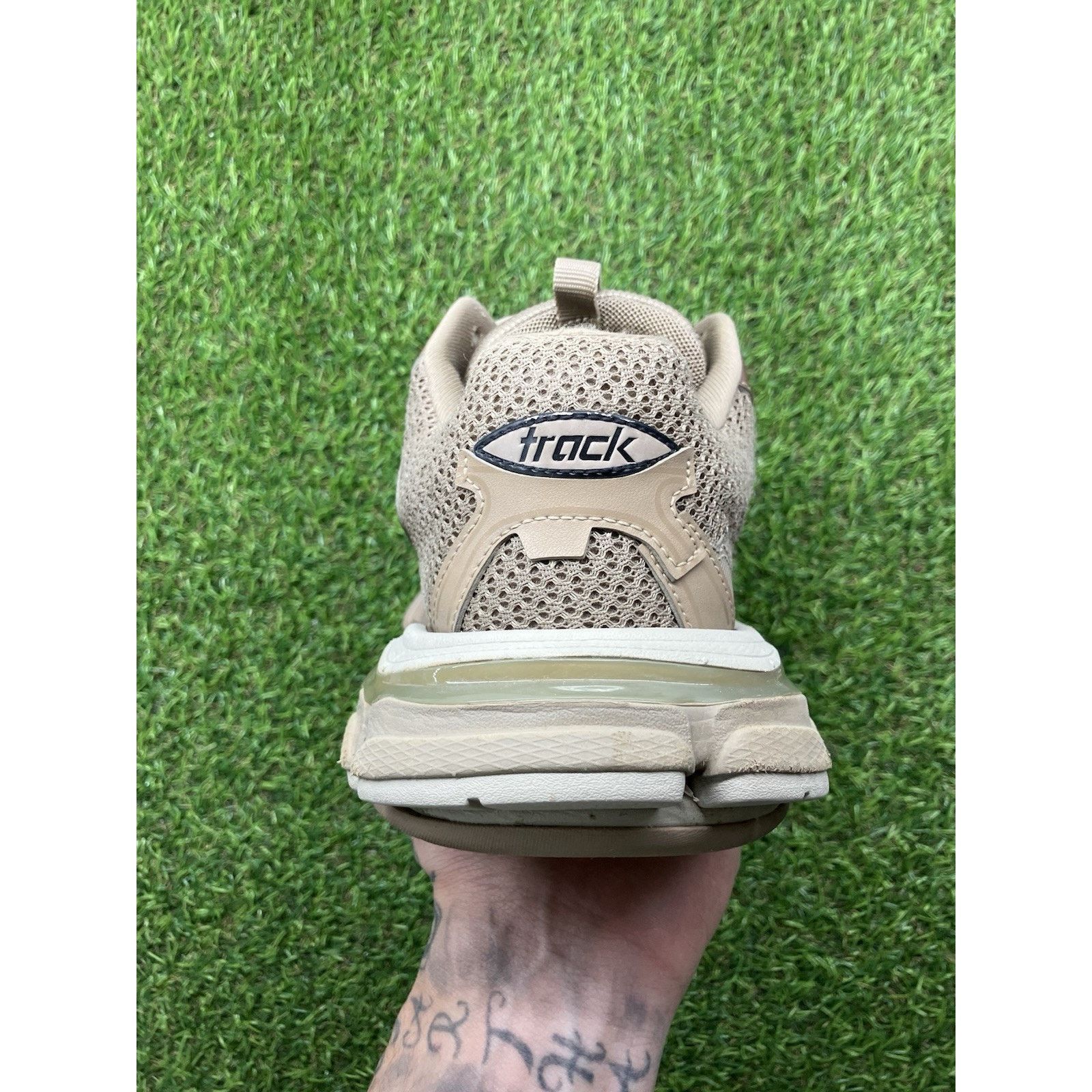 Balenciaga Balenciaga Track.3 ' Beige ' Size US 5.5 / EU 38 - 10 Thumbnail