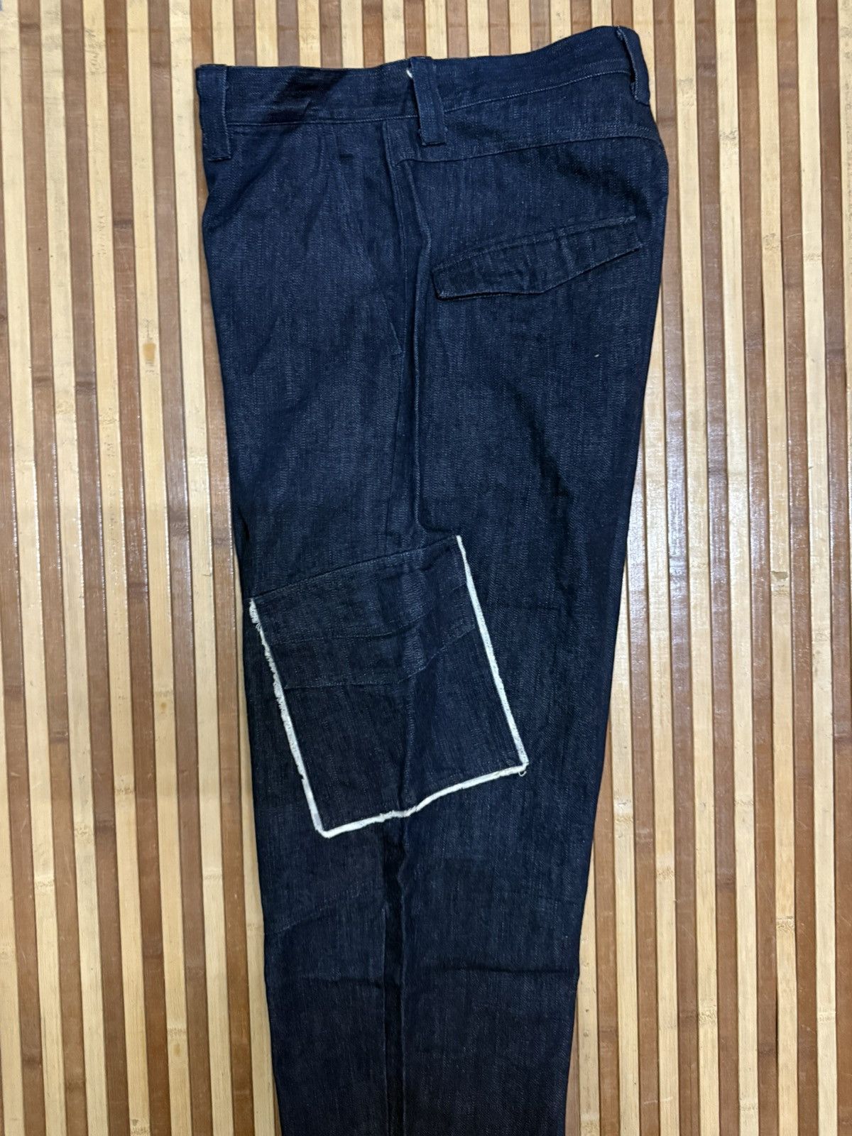 Japanese Brand Japanese Brand Denim Cargo Pants / Streetwear / W31x32 Size US 31 - 8 Thumbnail