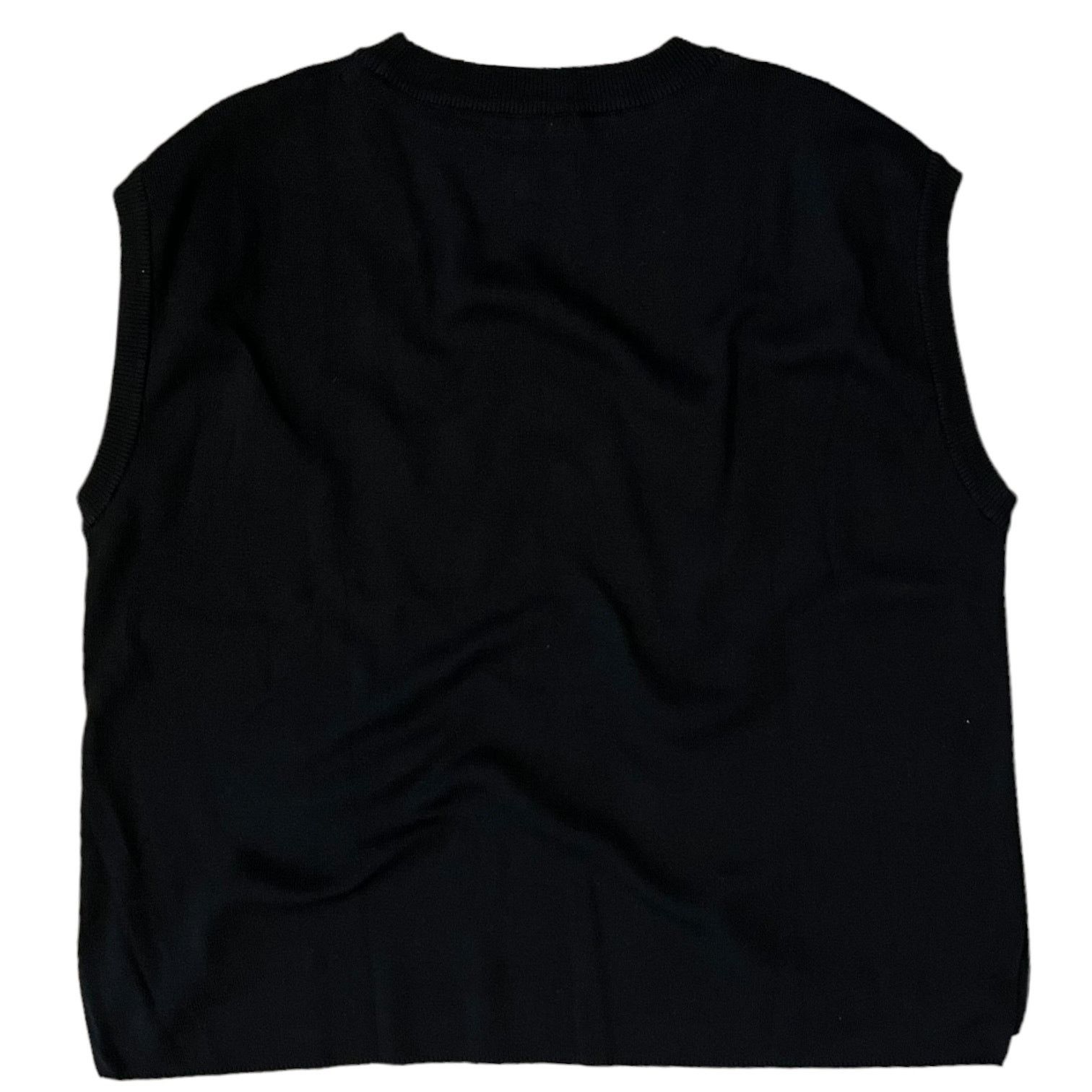 Number (N)ine Number (N)ine Sleeveless Knit Embroidered Logo Top Size US L / EU 52-54 / 3 - 2 Thumbnail