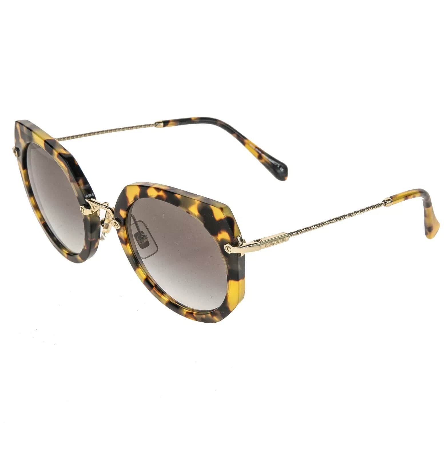 Miu Miu MIU MIU CORE MU02XS Light Brown Luxury Fashion 02X Size ONE SIZE - 8 Thumbnail