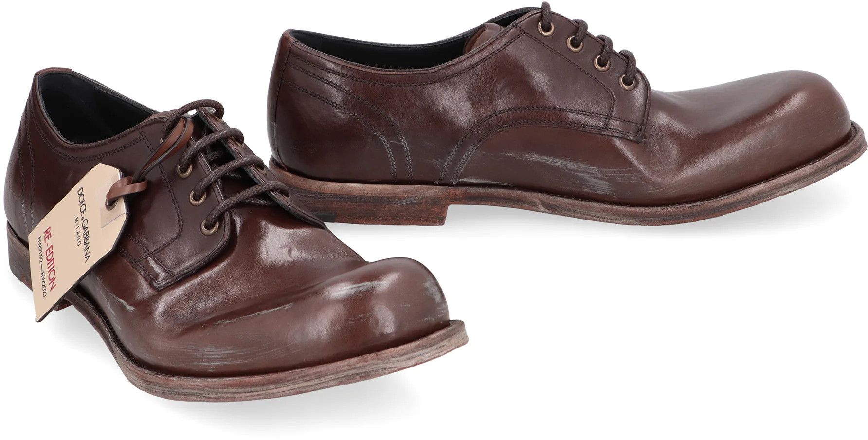 Dolce & Gabbana o1y0125 Laced Shoes in Brown Size US 13 / EU 46 - 2 Thumbnail