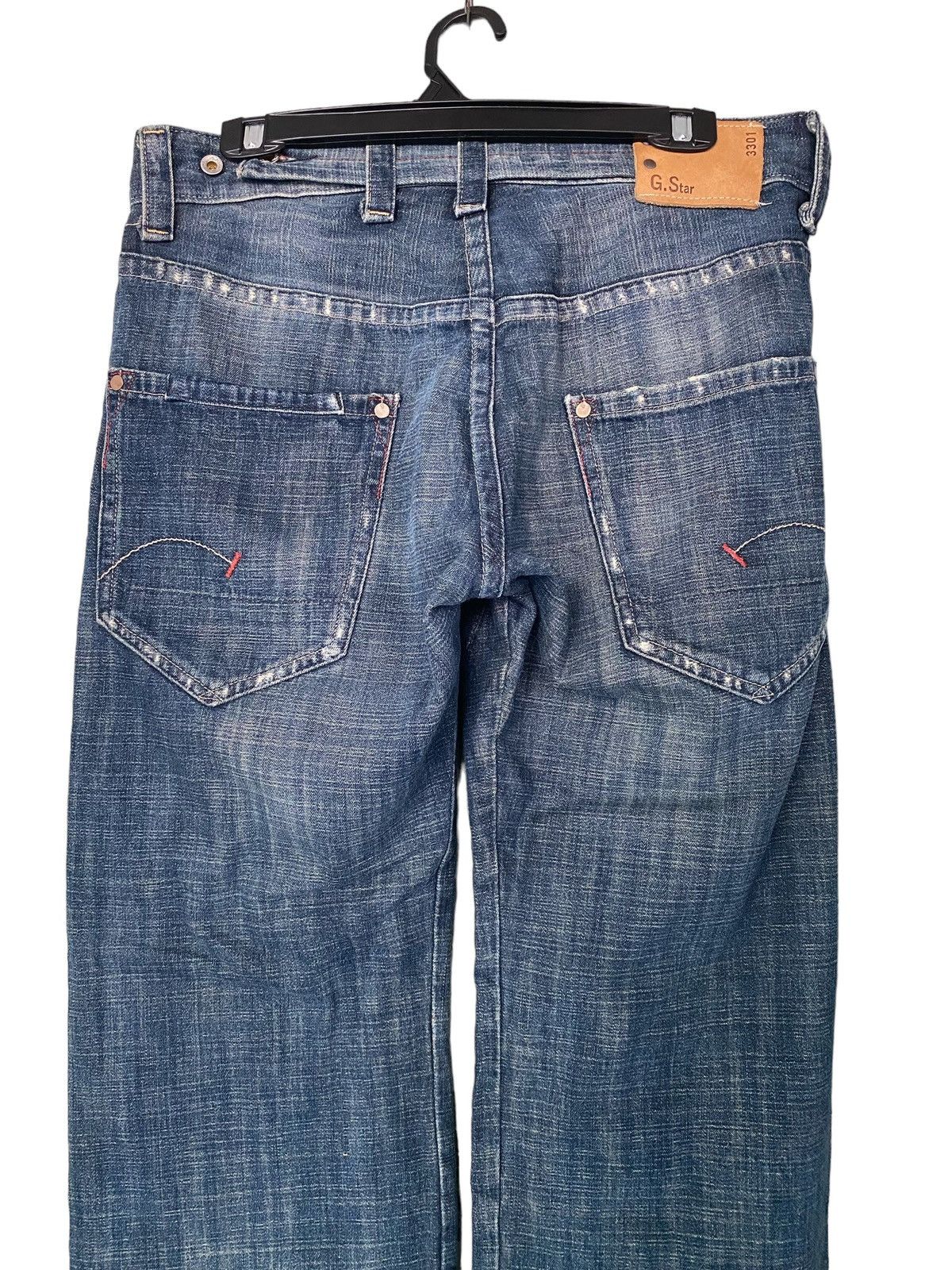 G-Star G.Star Raw Disressed Loose Jeans W34” Size US 34 / EU 50 - 7 Thumbnail