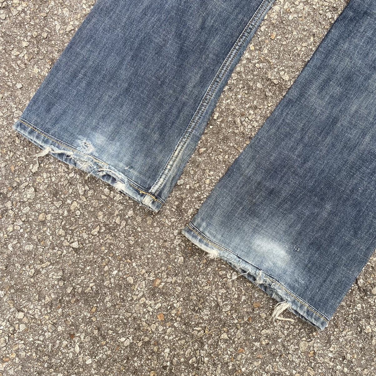 Jimmy Taverniti Flare Jeans Taverniti So Jean by Jimmy Taverniti Distressed Size US 32 / EU 48 - 9 Thumbnail