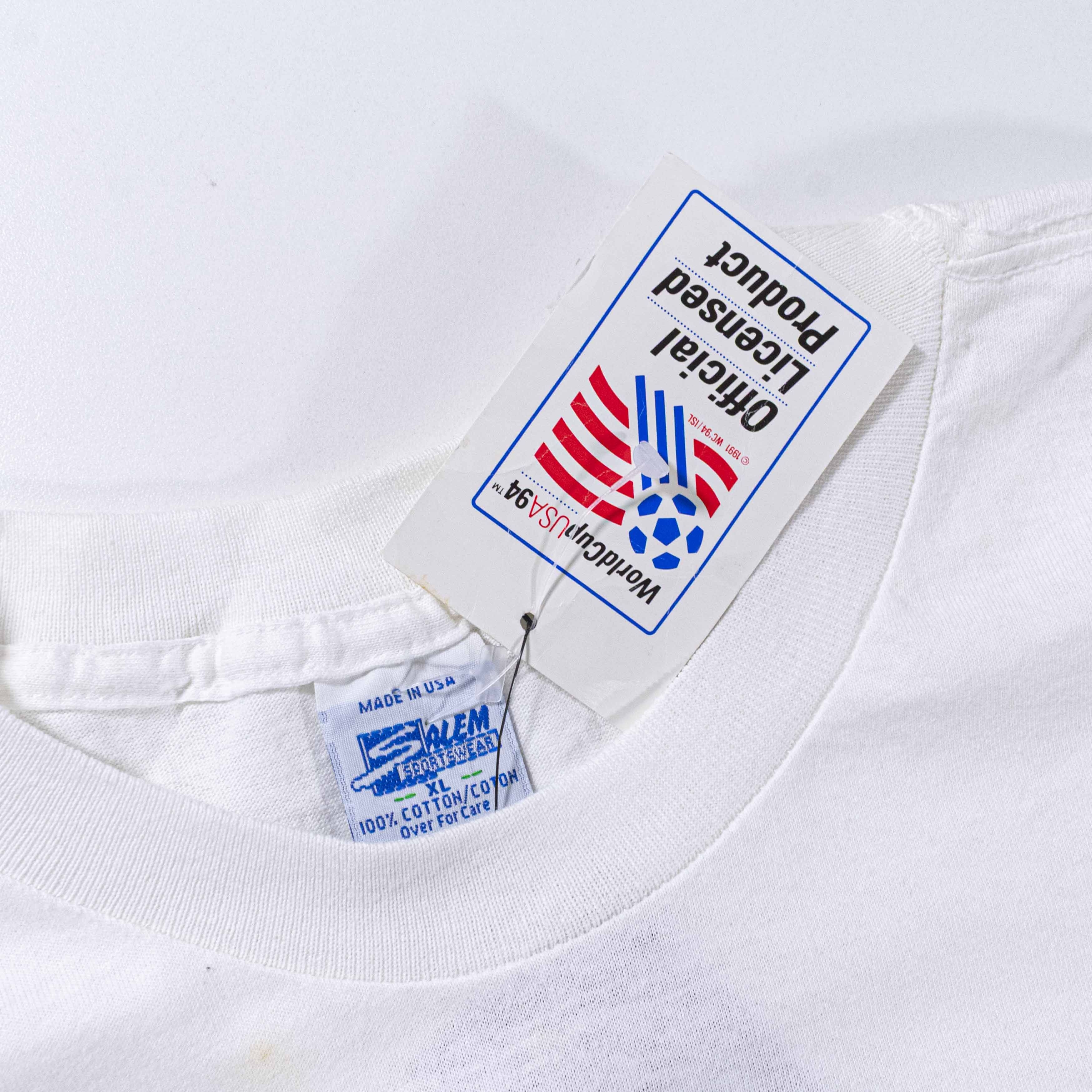Salem Sportswear 1994 World Cup USA Peter Max Art T-Shirt Salem Sportswear Size US XL / EU 56 / 4 - 5 Thumbnail