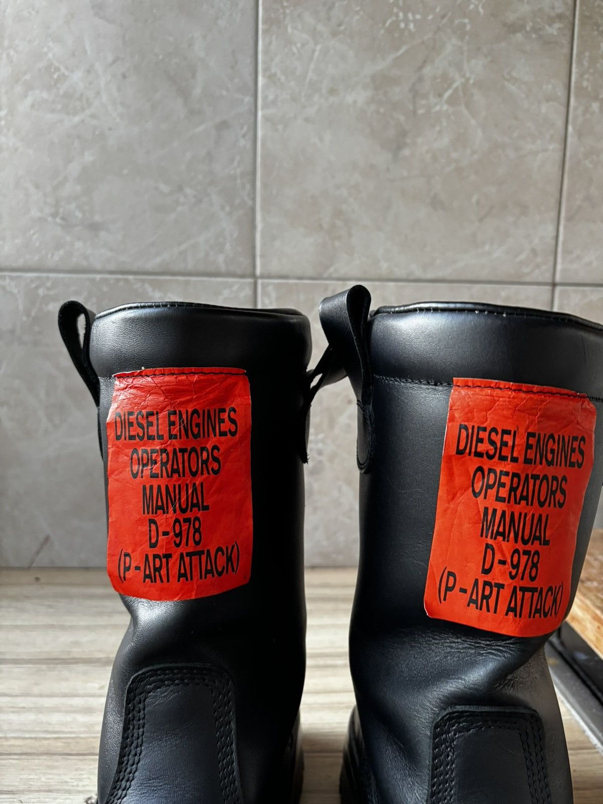 Diesel Diesel Leather Boots Size US 8.5 / EU 41-42 - 8 Thumbnail