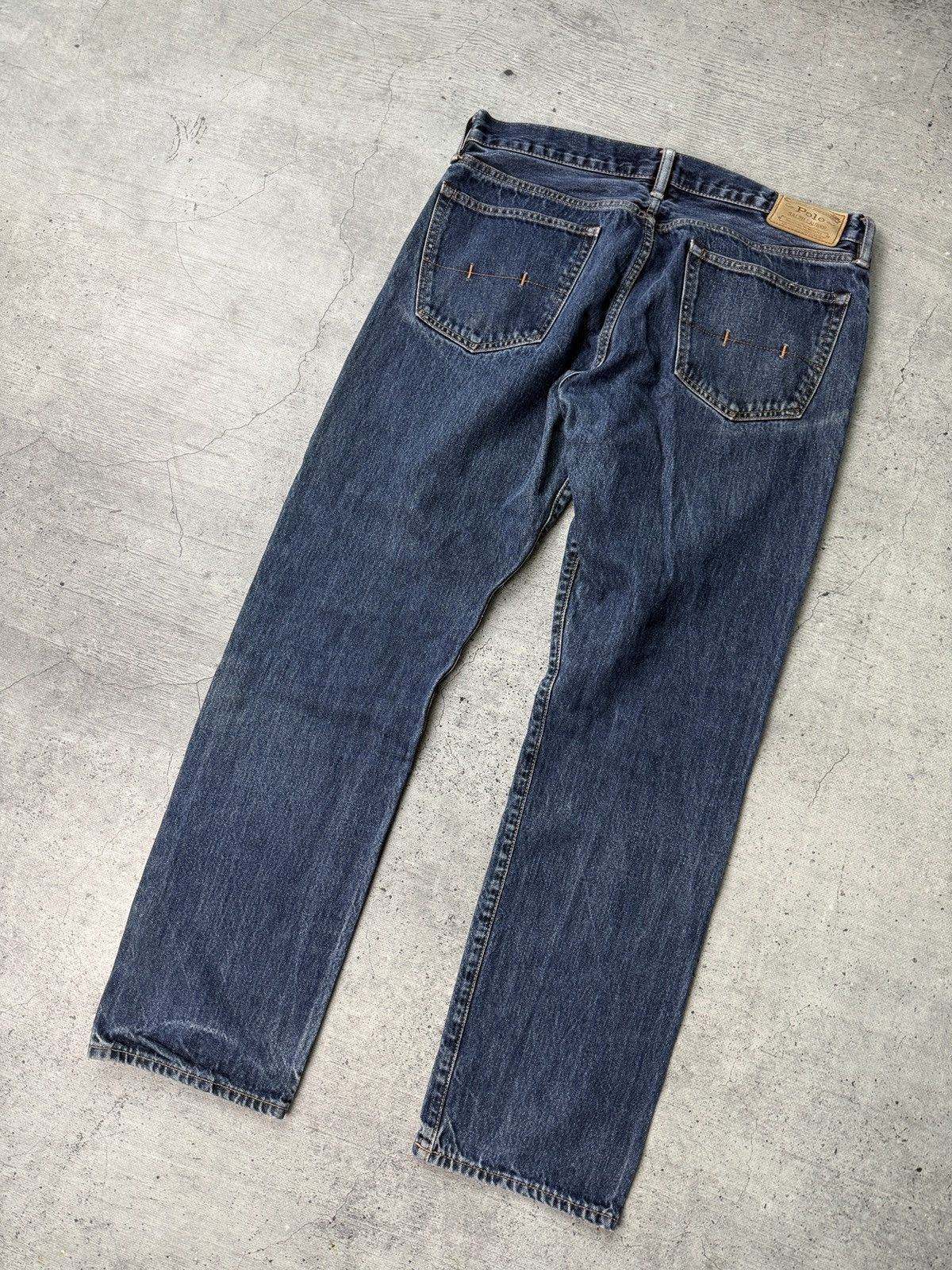 Polo Ralph Lauren Polo Ralph Lauren Jeans Men34x32 Blue Denim Varick Patchwork Size US M / EU 48-50 / 2 - 2 Thumbnail