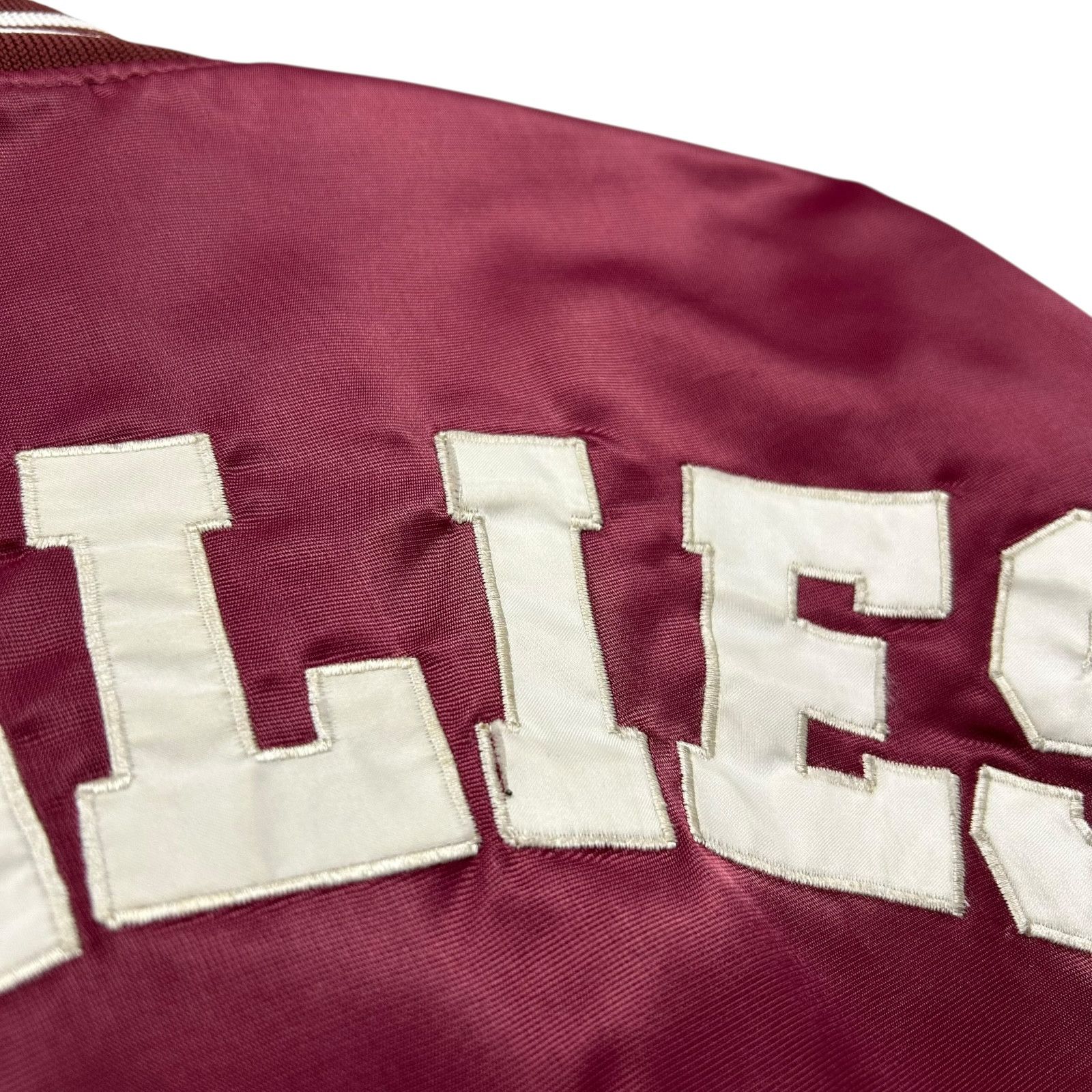 MLB VTG 90s PHILADELPHIA PHILLIES STARTER SATIN JACKET SPELL OUT Size US M / EU 48-50 / 2 - 10 Thumbnail