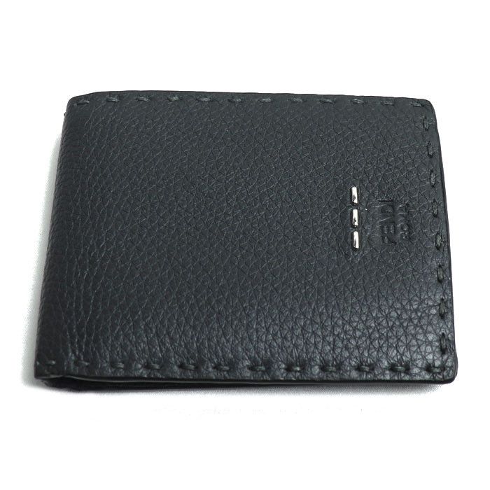 Fendi Fendi Fendi Selleria Leather Wallet Leather Short Wallet 7M0194O72F0L6B Size ONE SIZE - 1 Thumbnail