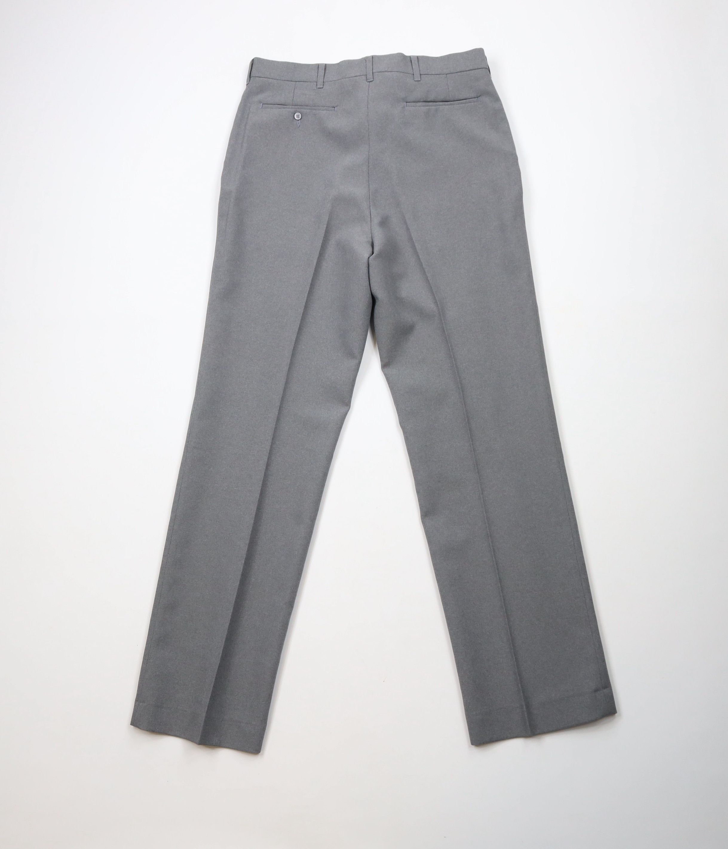 Vintage Vintage 70s Streetwear Flared Wide Leg Chino Pants Gray USA Size US 34 / EU 50 - 10 Thumbnail