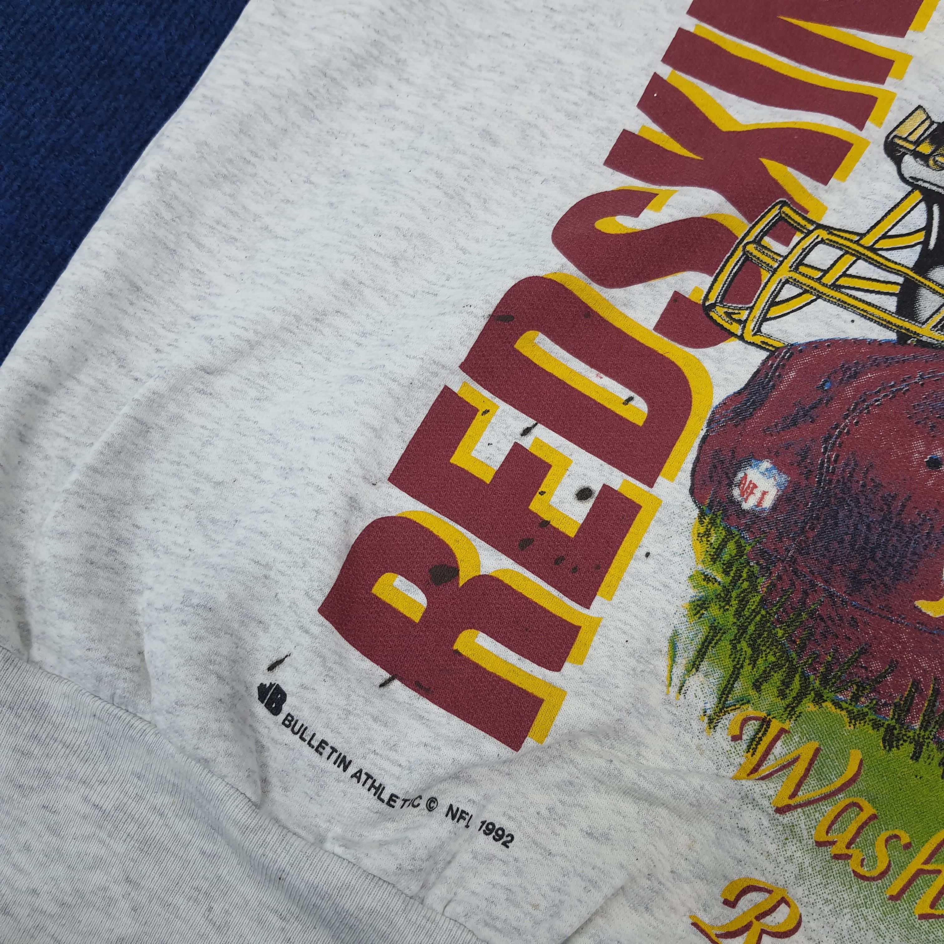 Vintage Vintage Washington Redskin NFL Sweatshirt C273N11 Size US L / EU 52-54 / 3 - 14 Thumbnail