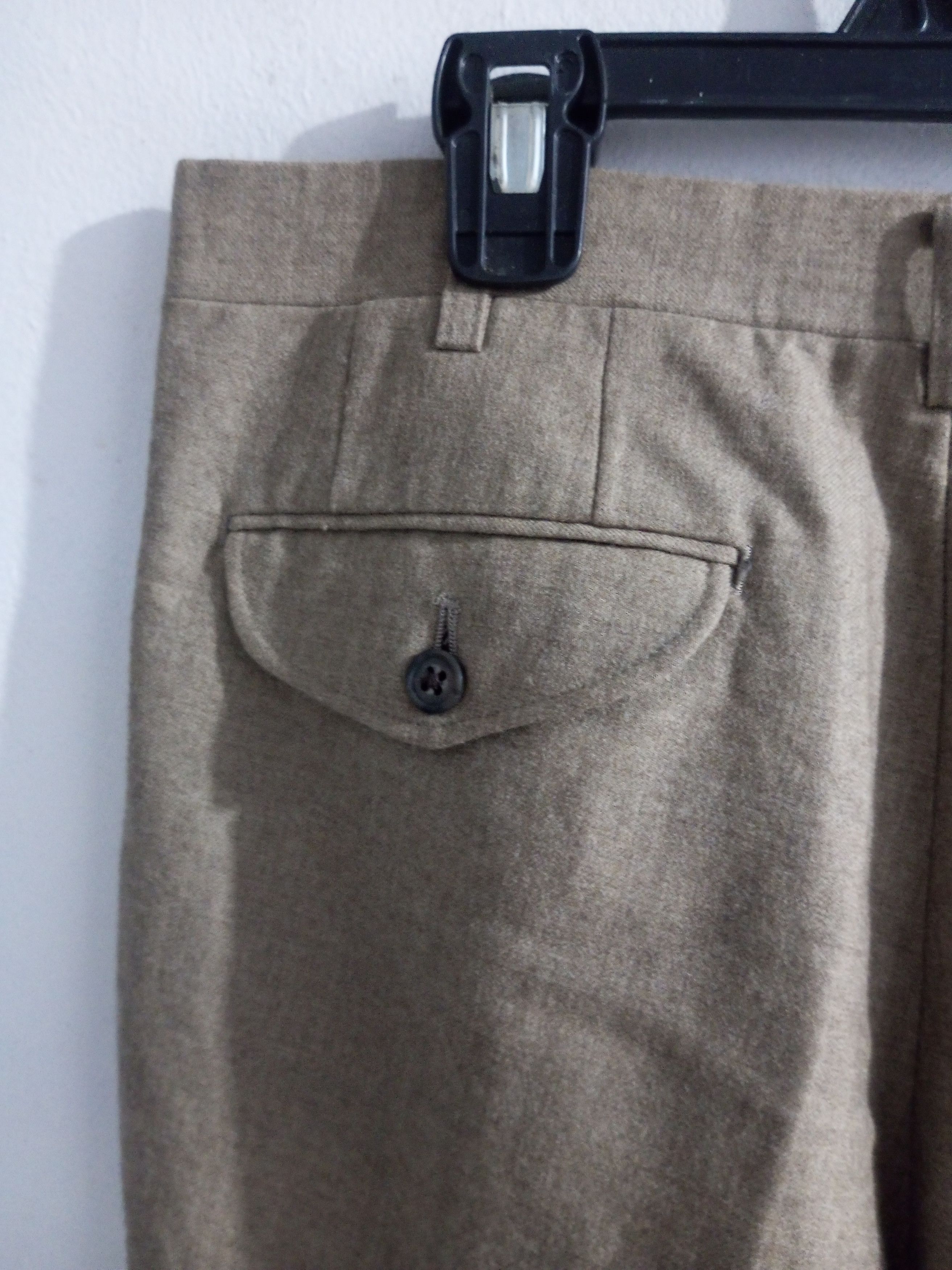 Japanese Brand Vintage wollmark trousers Size US 30 / EU 46 - 6 Thumbnail