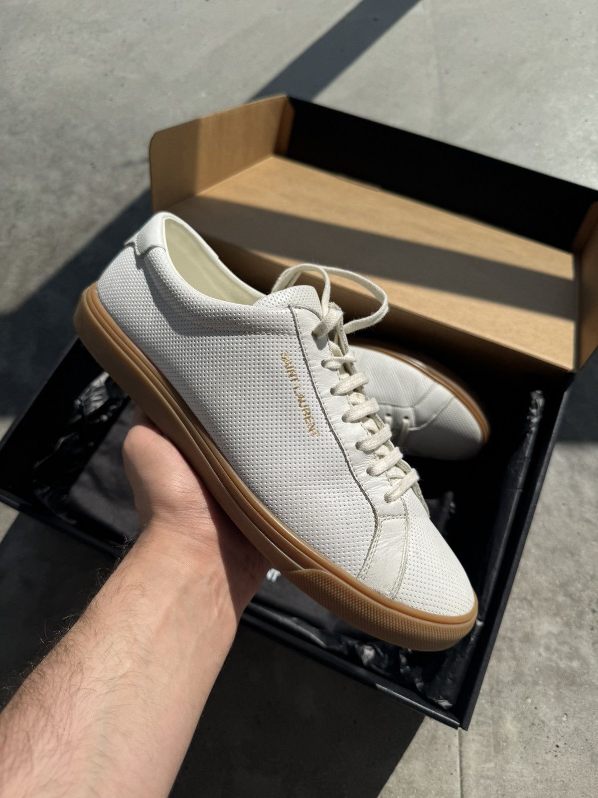 Saint Laurent Paris SLP Saint Laurent Court “Andy” SL/06 Sneakers hype Size US 8 / EU 41 - 2 Thumbnail