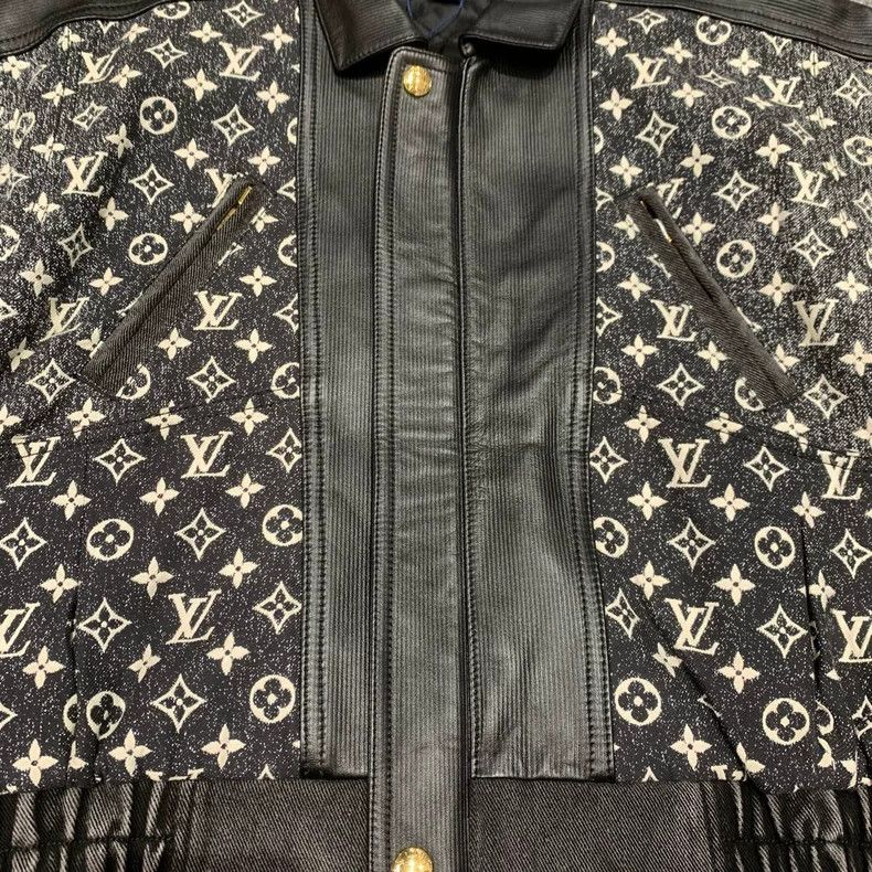 Louis Vuitton LOUIS VUITTON Short Leather Jacket with Patchwork jacket Size XS / US 0-2 / IT 36-38 - 8 Thumbnail