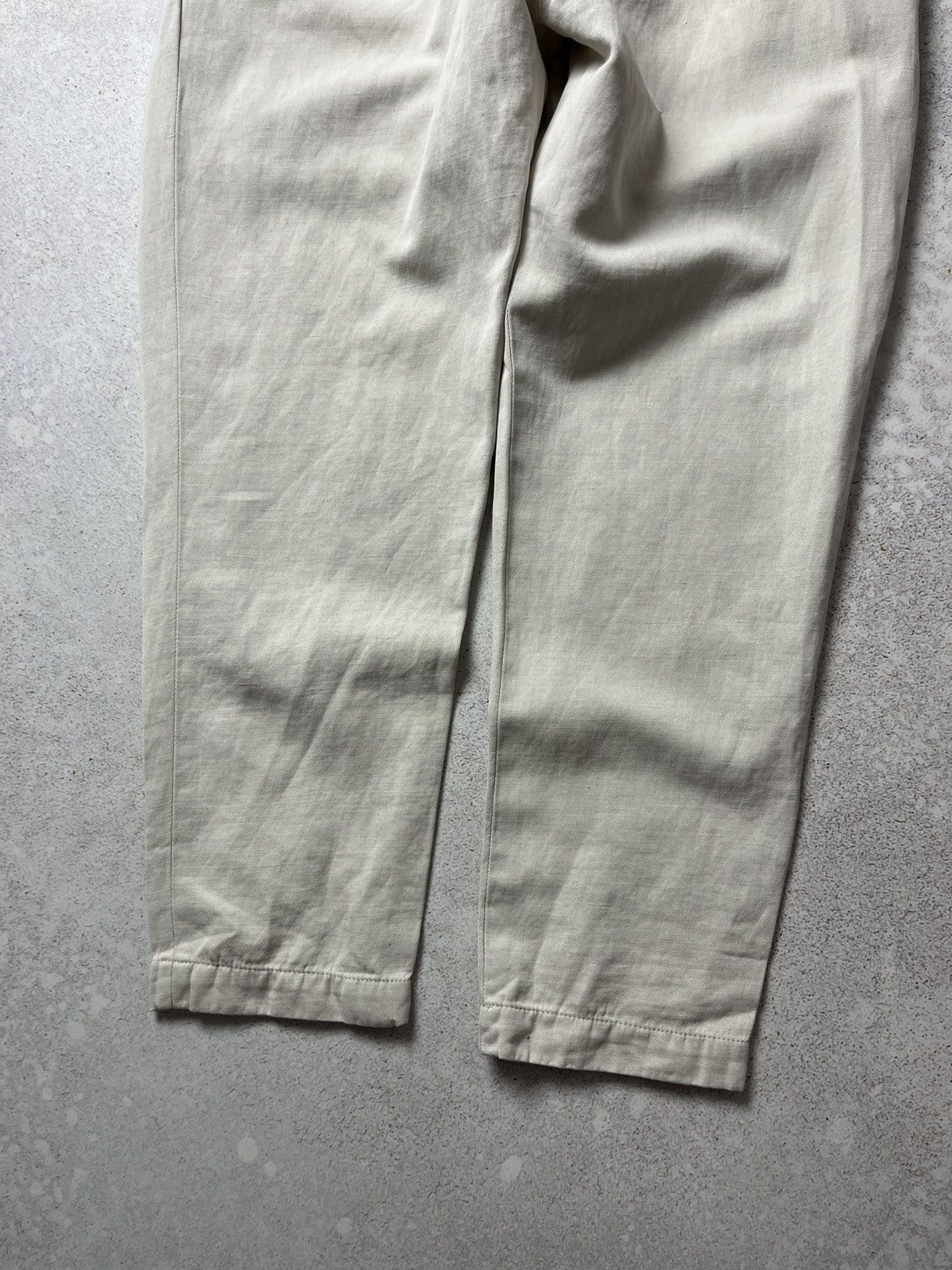 Iro Iro Women's Yila Cotton-Linen Tapered High-Rise Pants Size 26" / US 2 / IT 38 - 5 Thumbnail